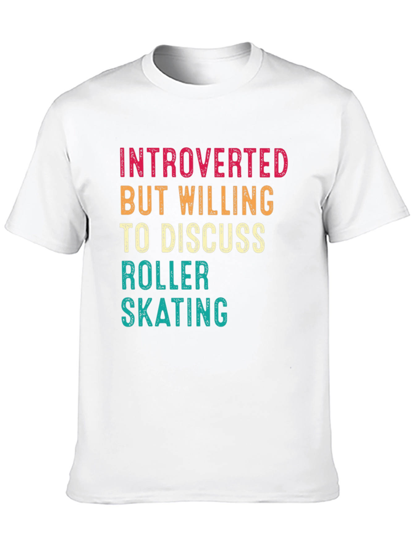 Introverted Roller Skating T-Shirt