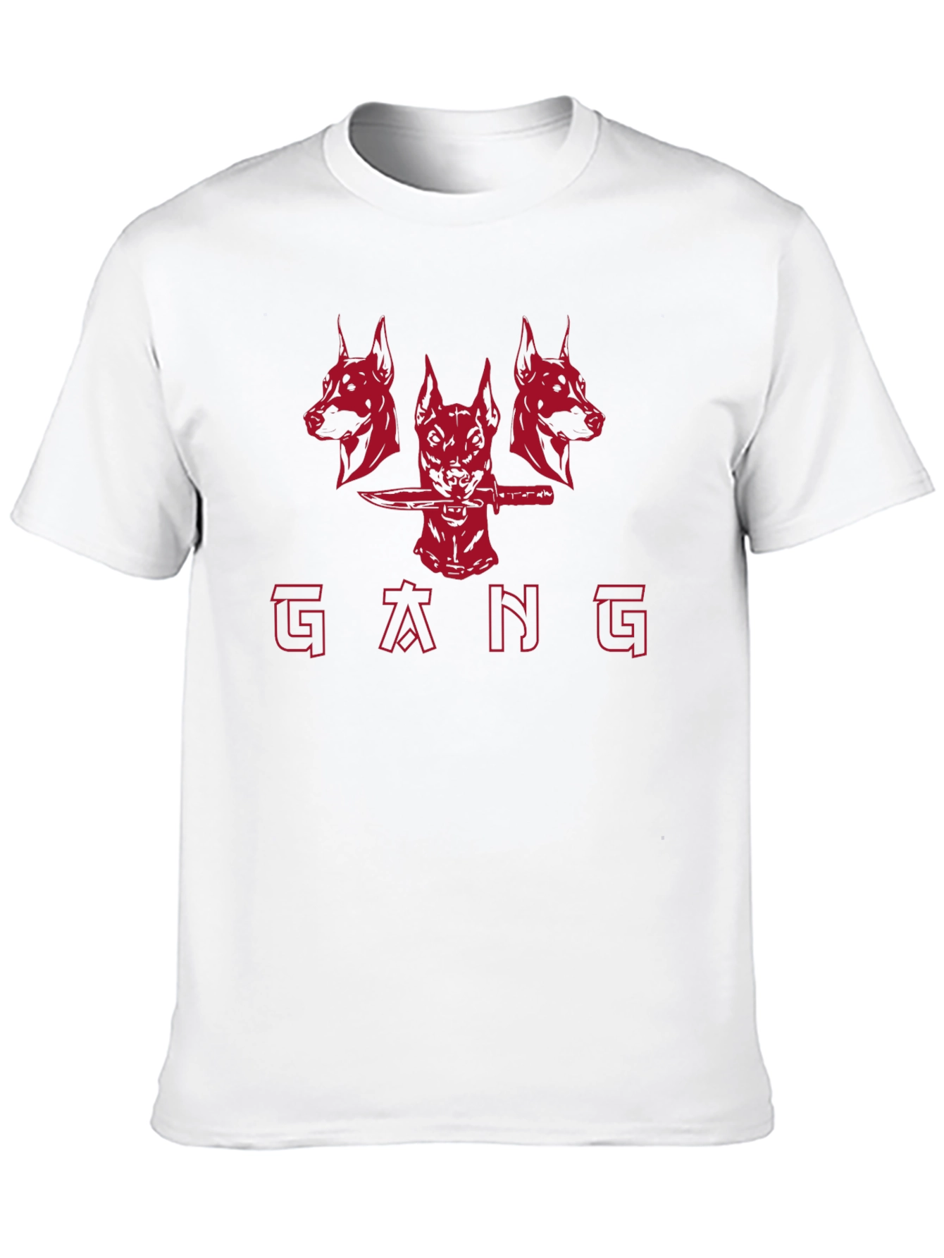 Gang Dog Graphic Tee - Mens Black T-Shirt
