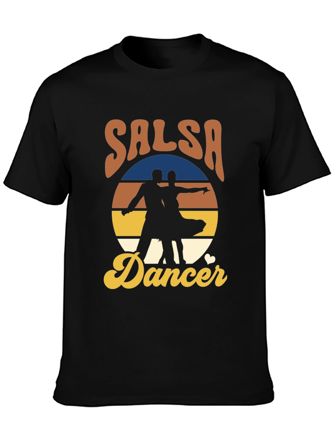 Salsa Dancer Retro T-Shirt - Dance the Night Away!