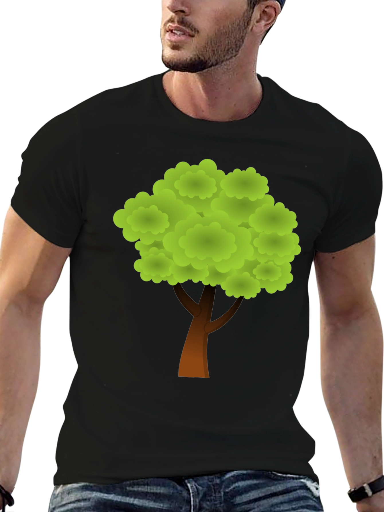 Nature Lover Tree Graphic T-Shirt