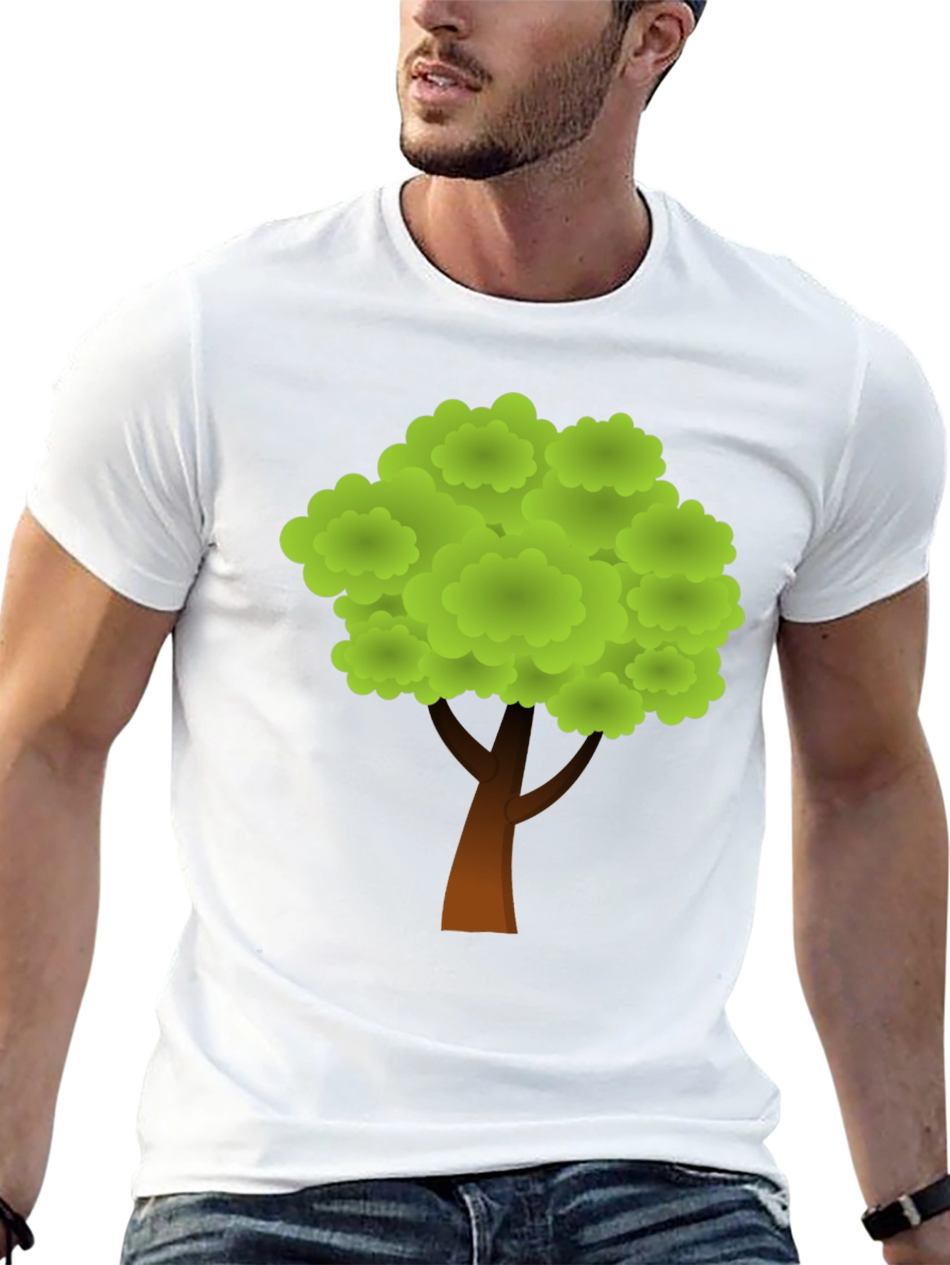 Nature Lover Tree Graphic T-Shirt