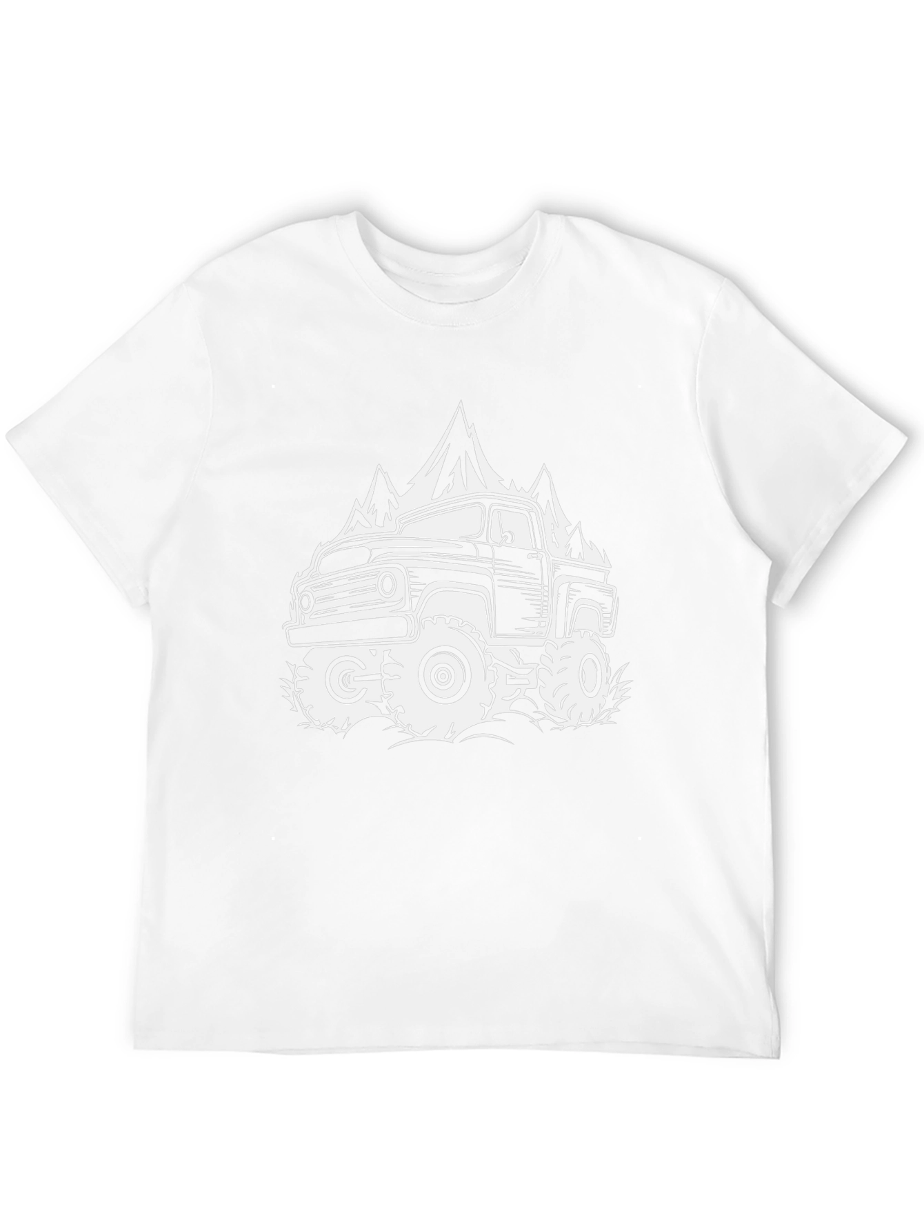 Off-Road Truck Graphic Tee - Black