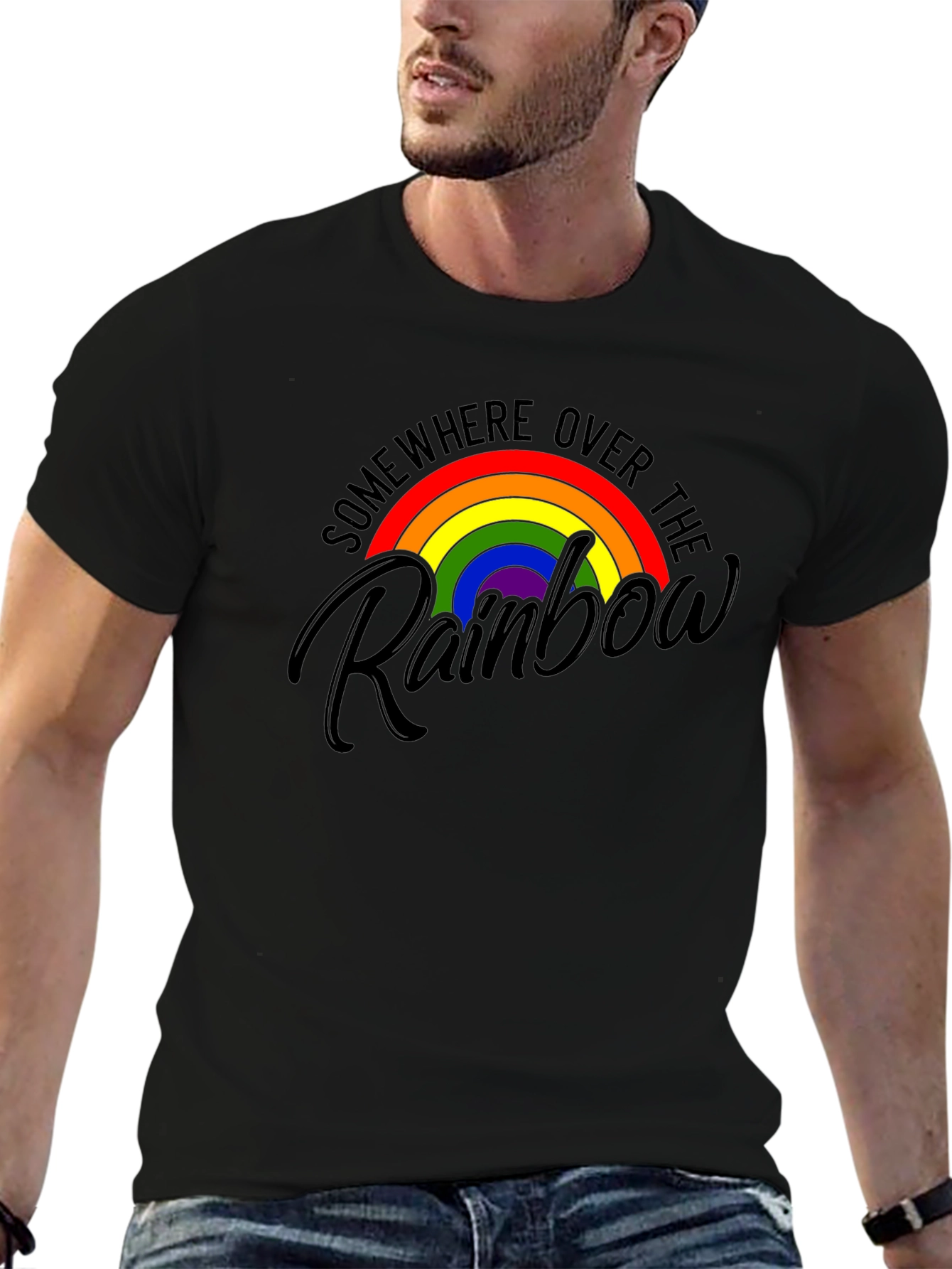 Somewhere Over the Rainbow Graphic Tee