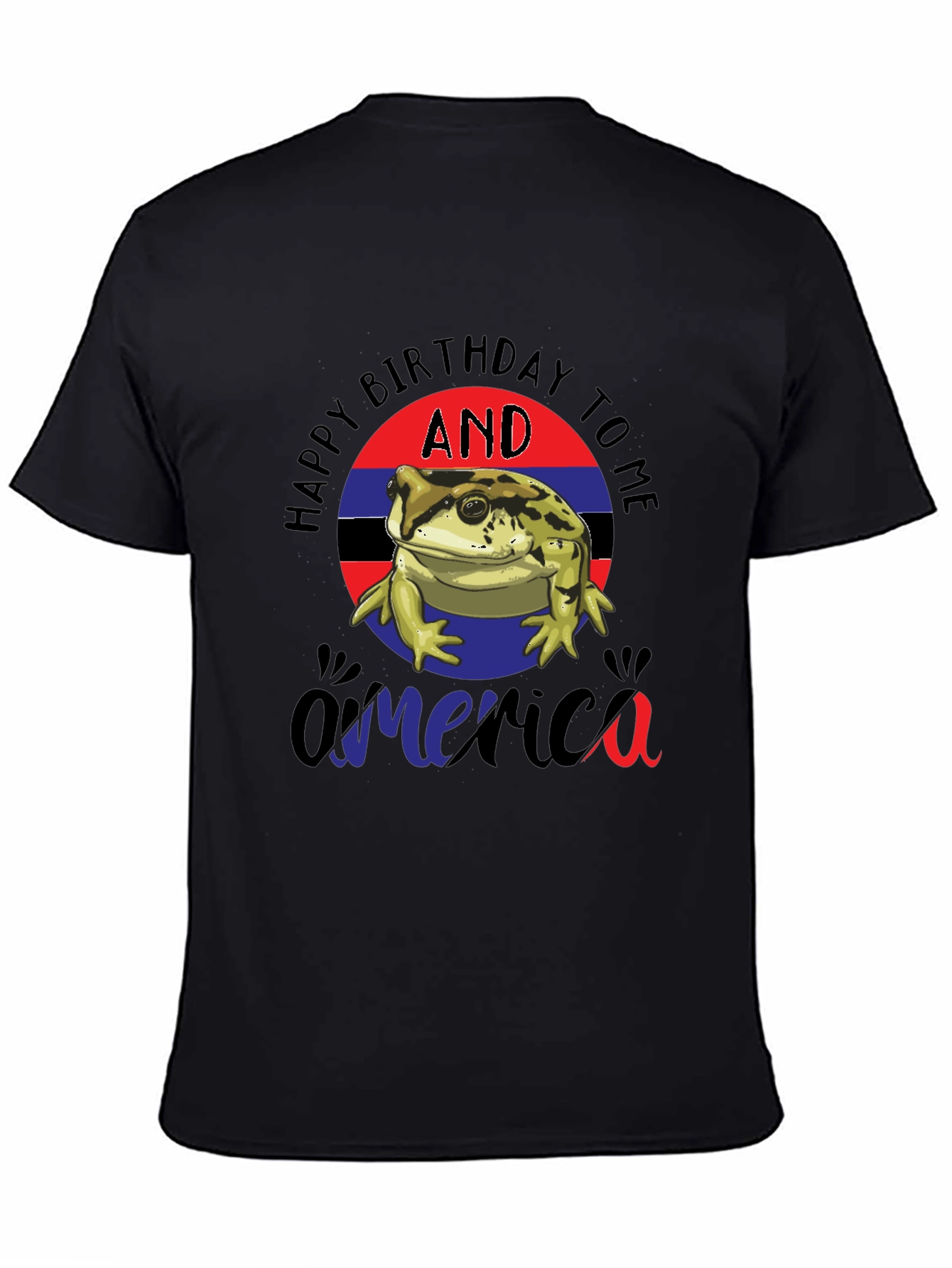Happy Birthday America Frog T-Shirt
