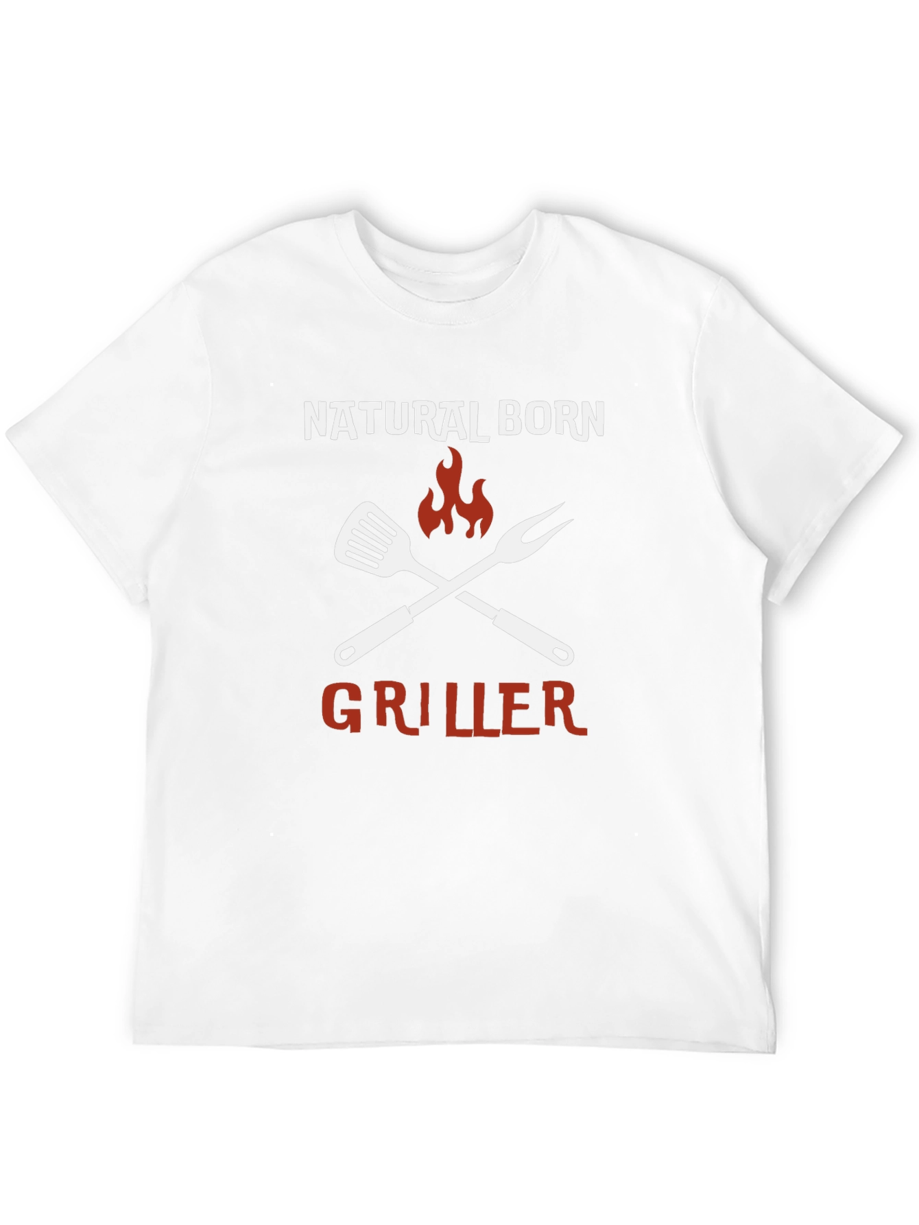 Natural Born Griller T-Shirt - BBQ Master Tee