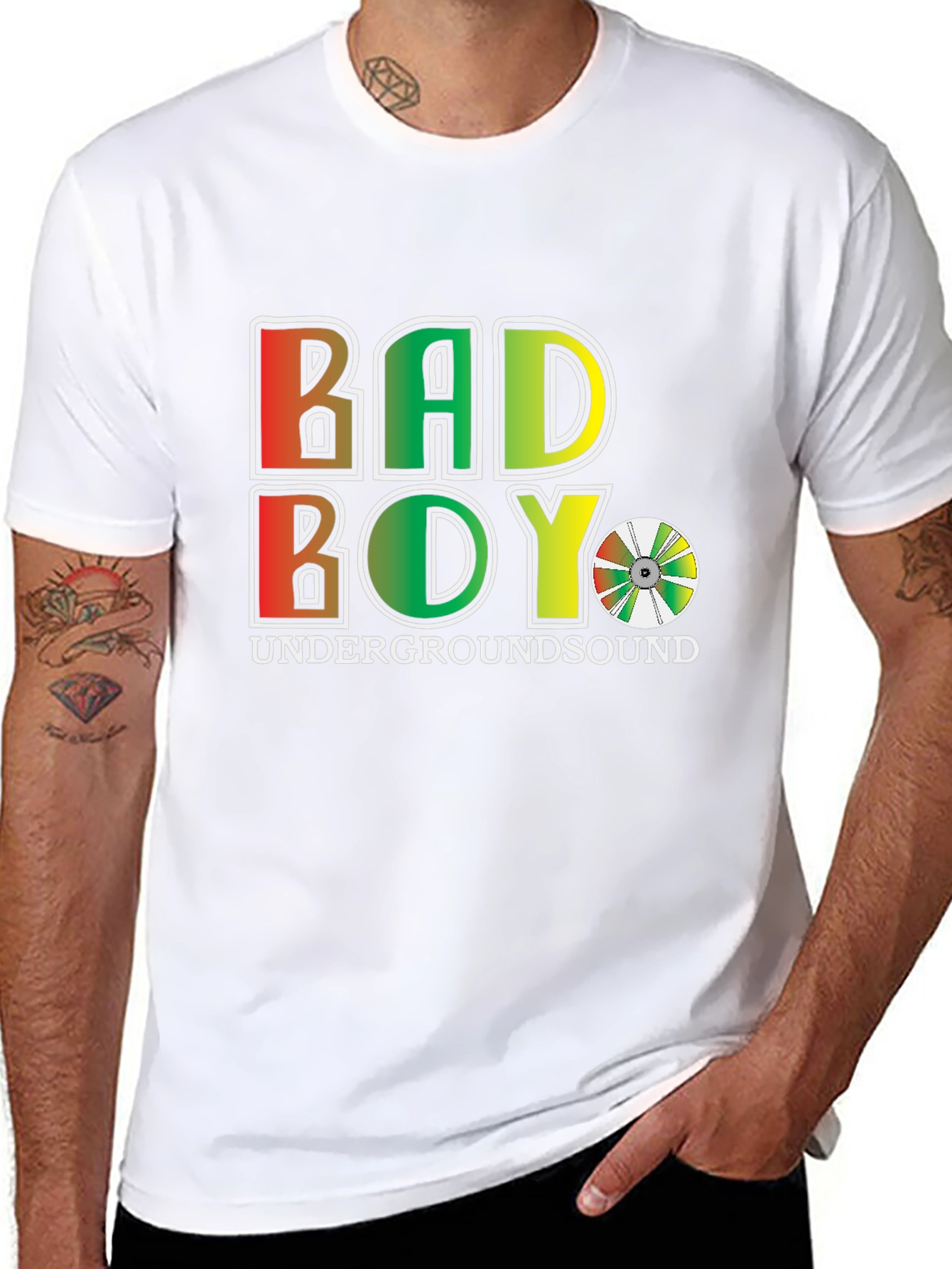 Bad Boy Underground Sound Graphic T-Shirt