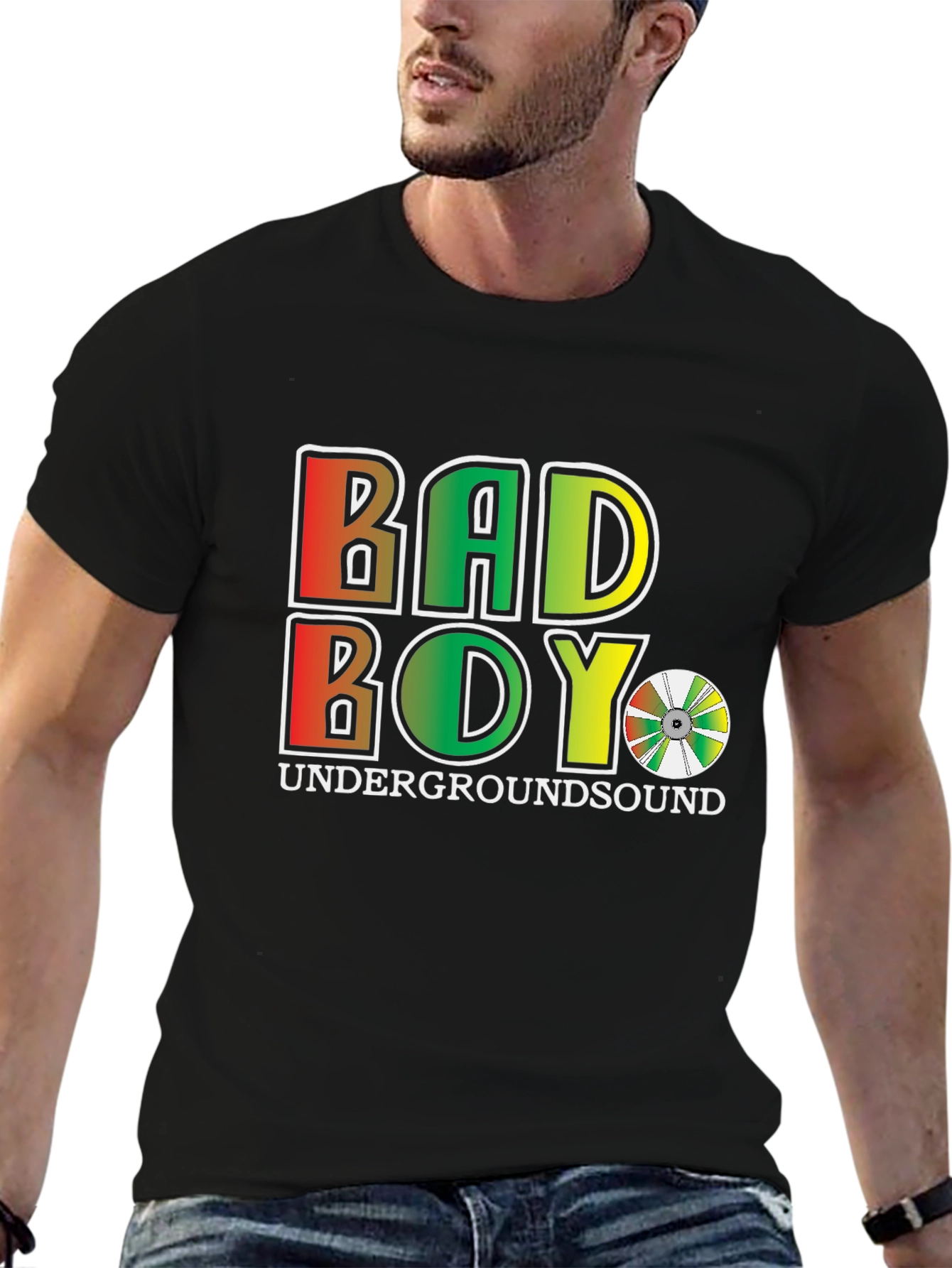 Bad Boy Underground Sound Graphic T-Shirt