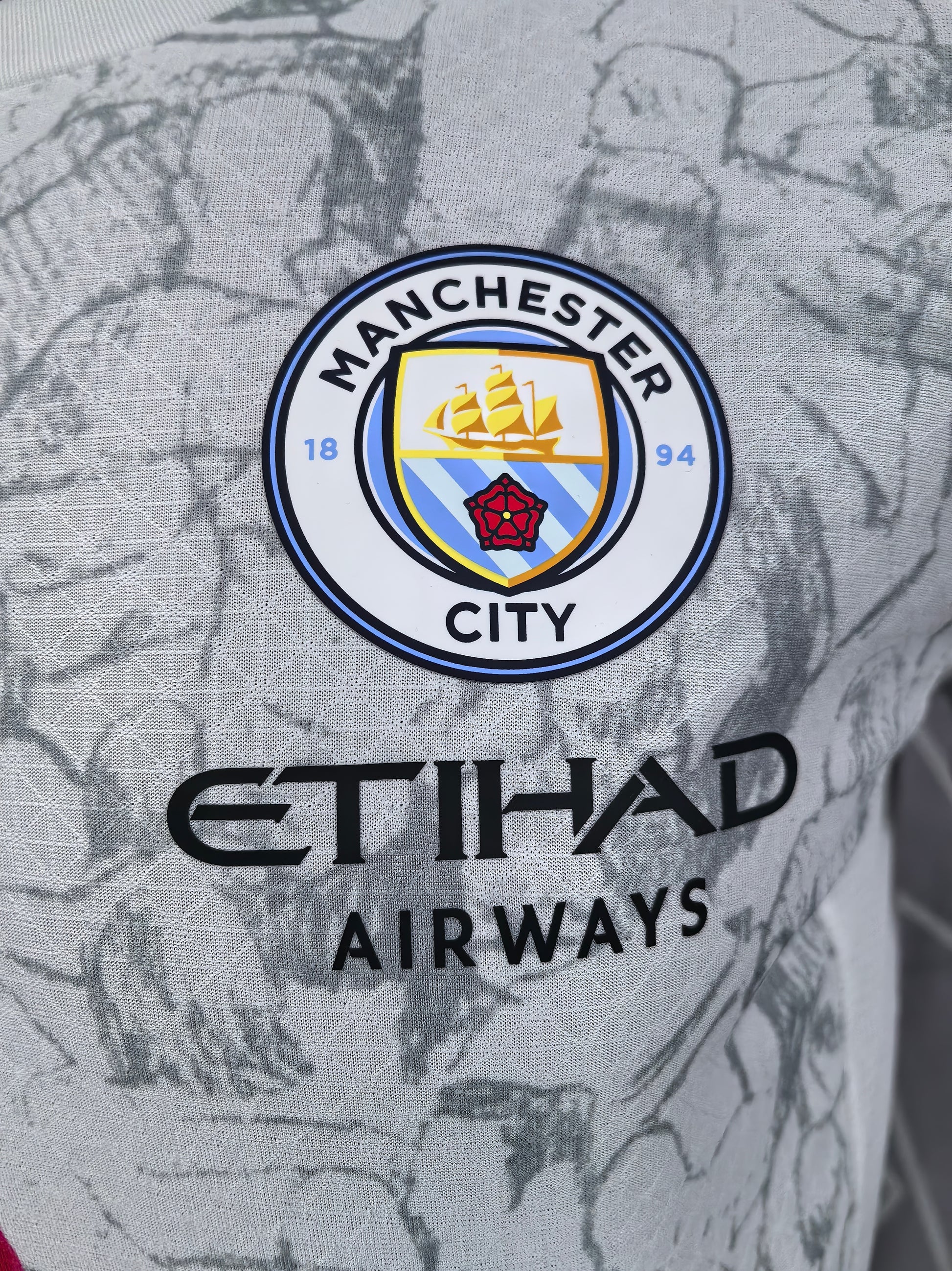 Manchester City 25-26 Away Player Version Soccer Jersey