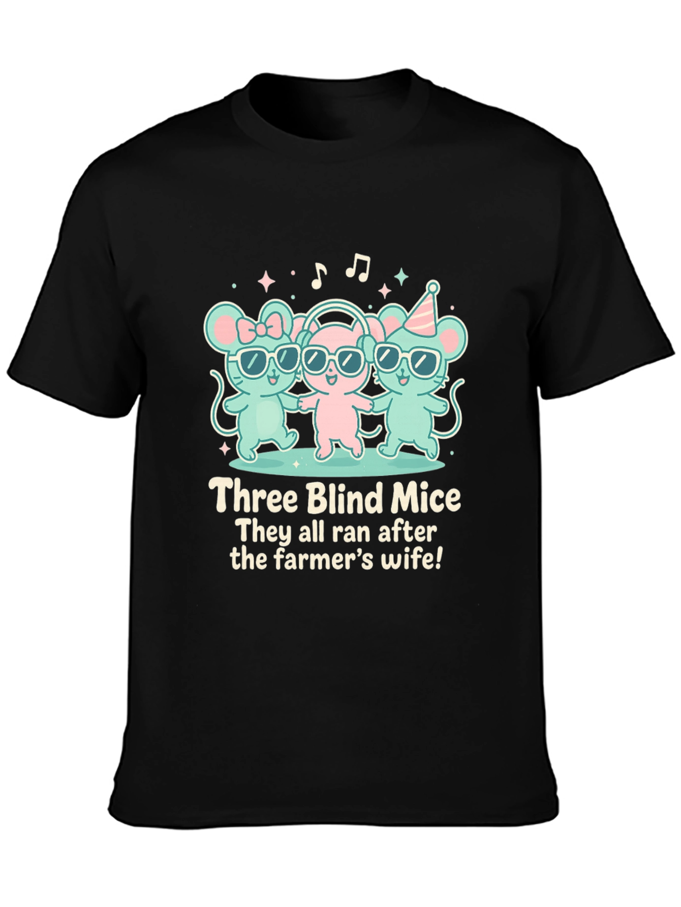 Three Blind Mice Graphic Tee