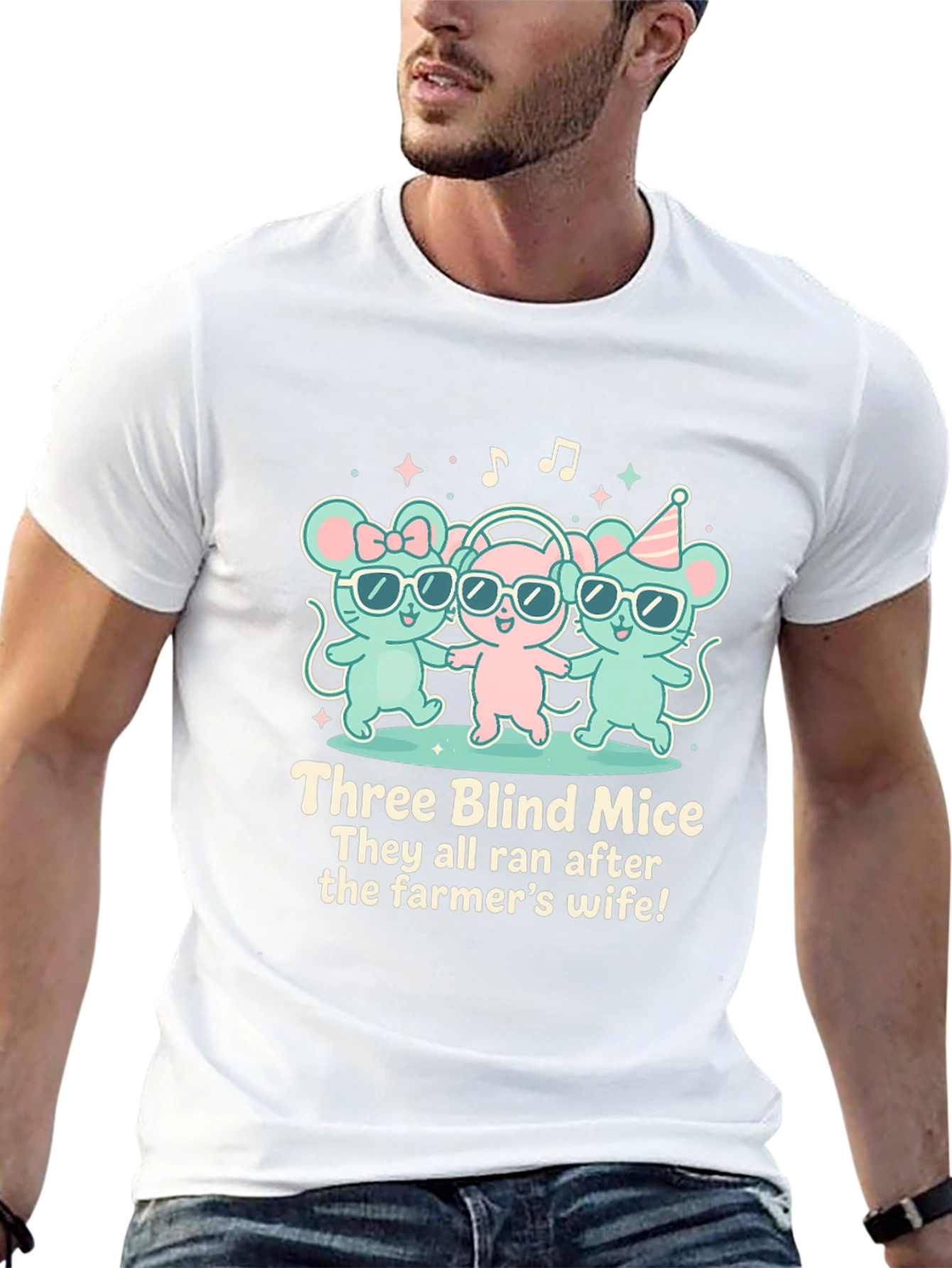 Three Blind Mice Graphic Tee