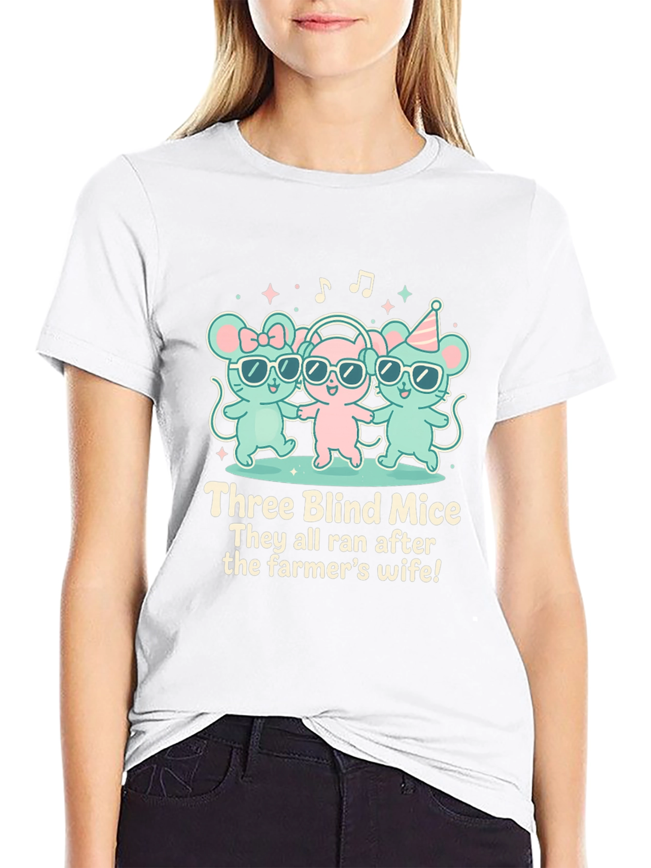 Three Blind Mice Graphic Tee