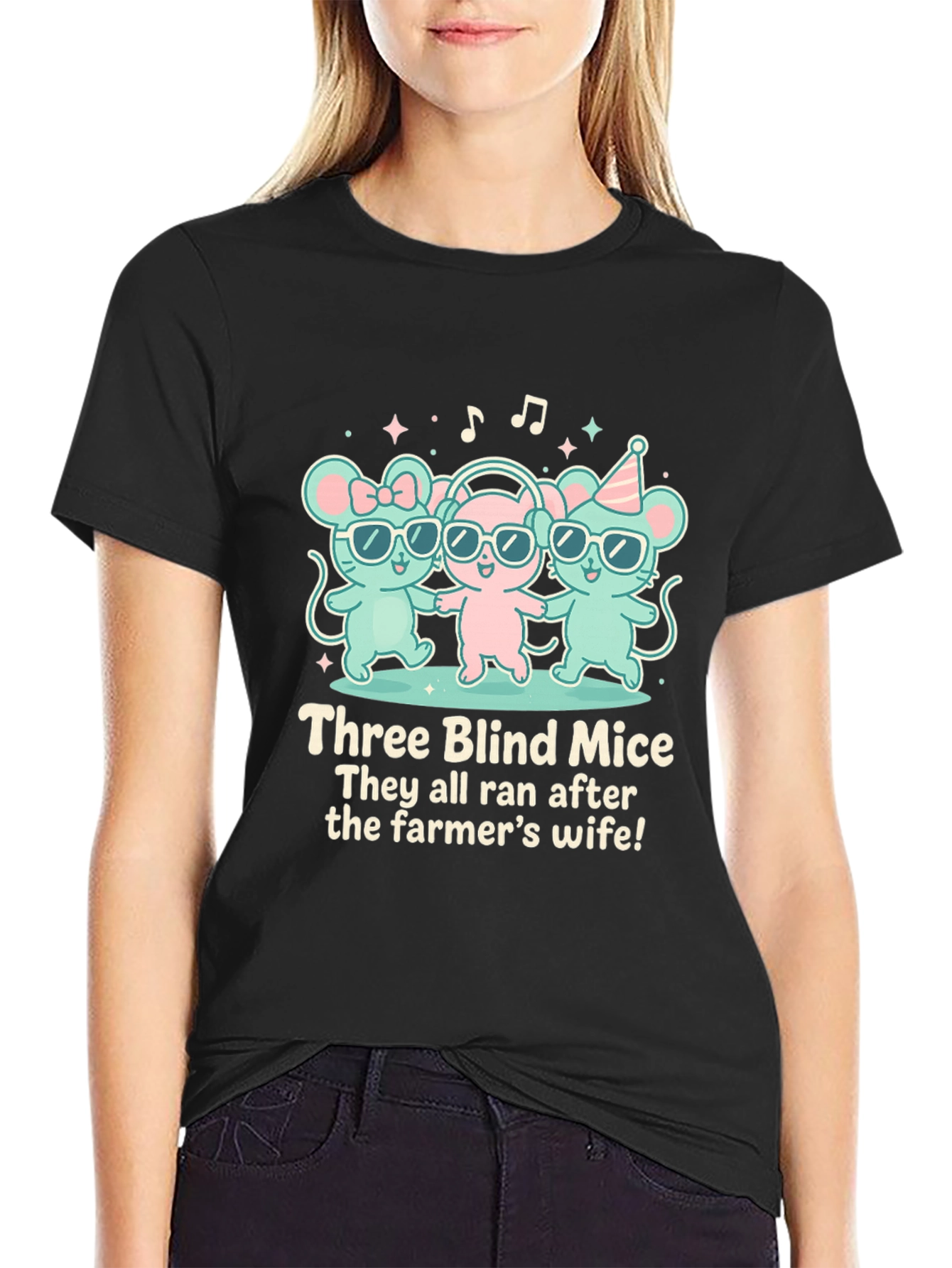 Three Blind Mice Graphic Tee