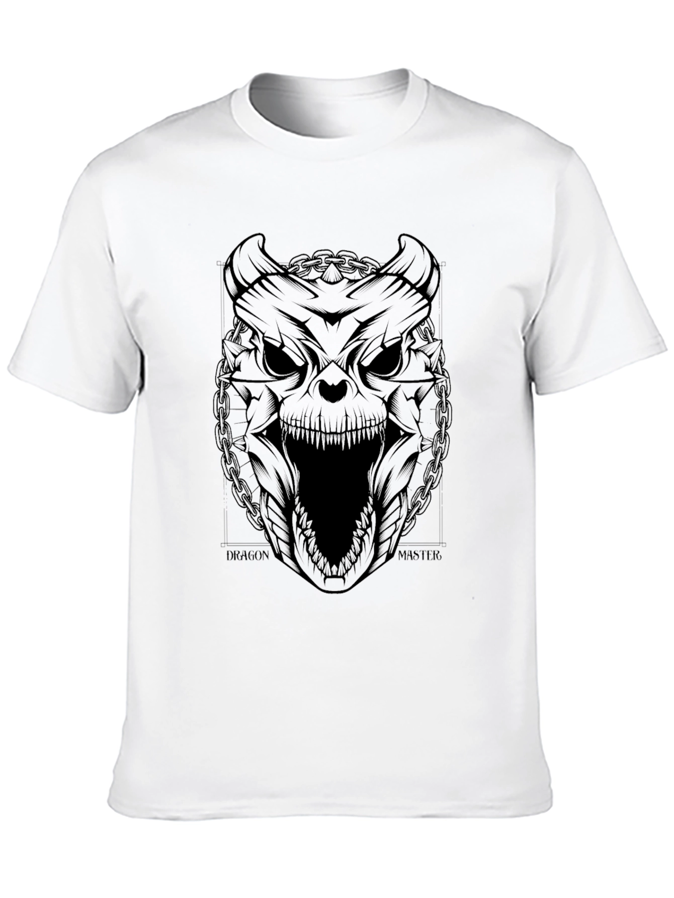 Dragon Master Graphic Tee - Black