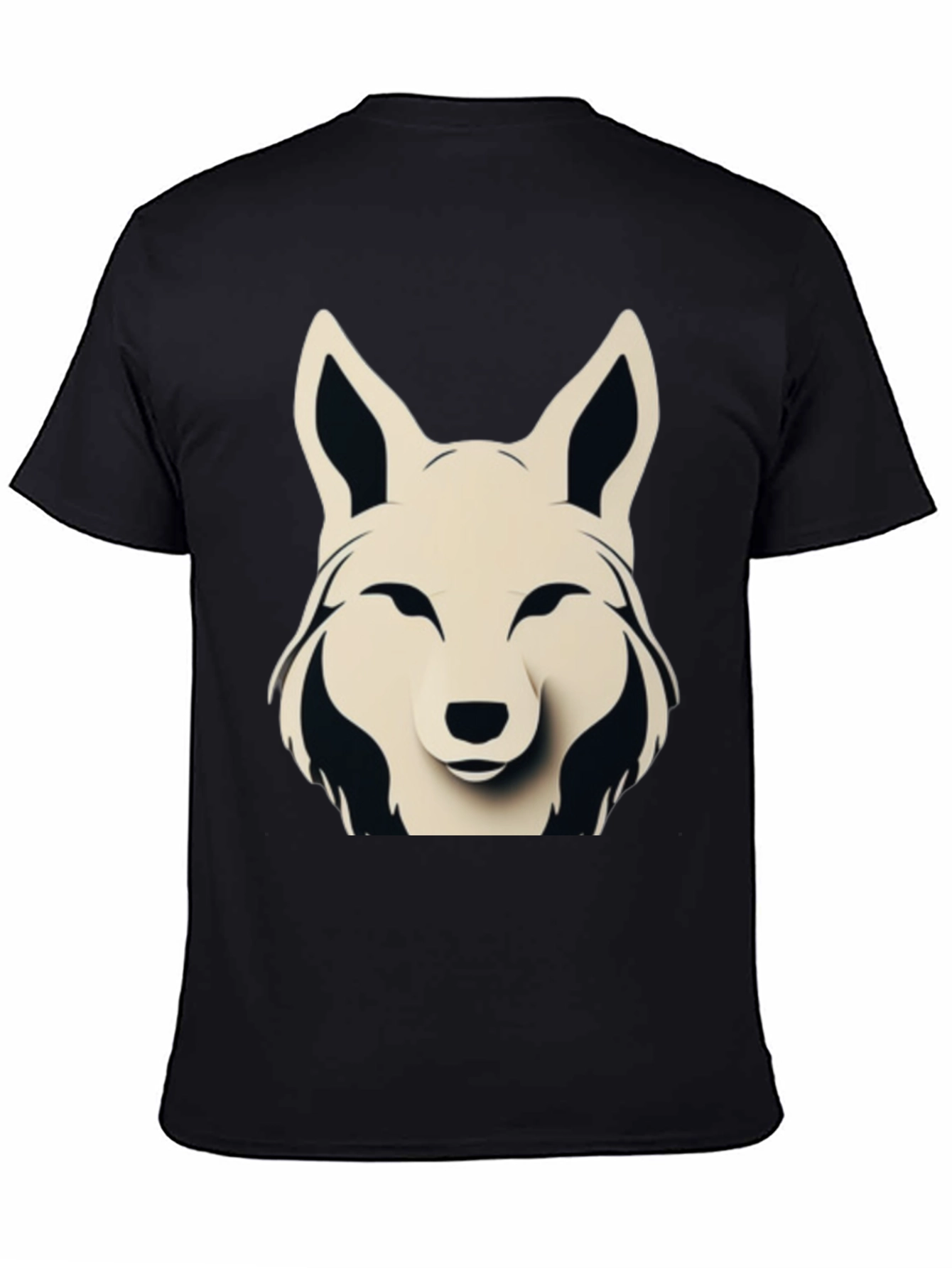 Stylized Fox Graphic Tee - Modern Animal Design