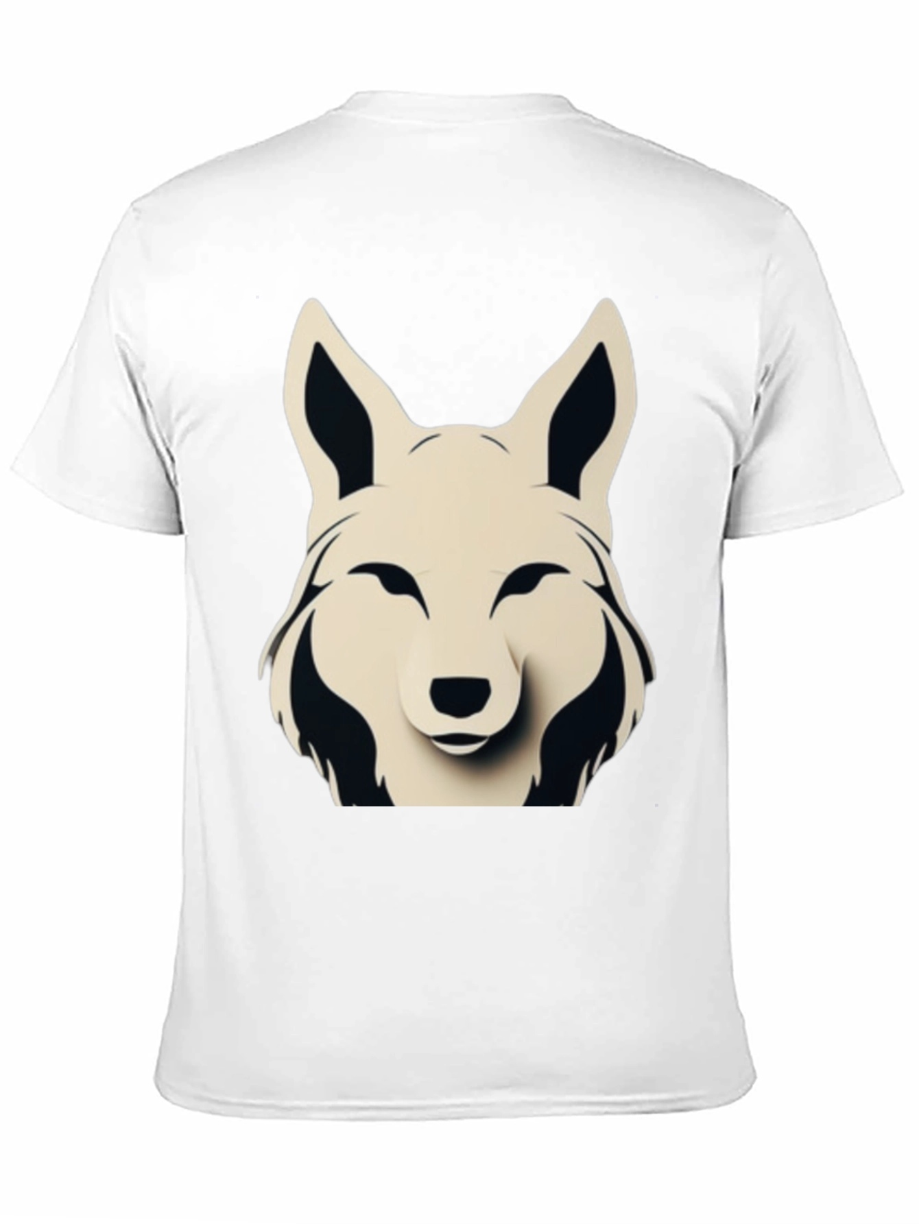 Stylized Fox Graphic Tee - Modern Animal Design
