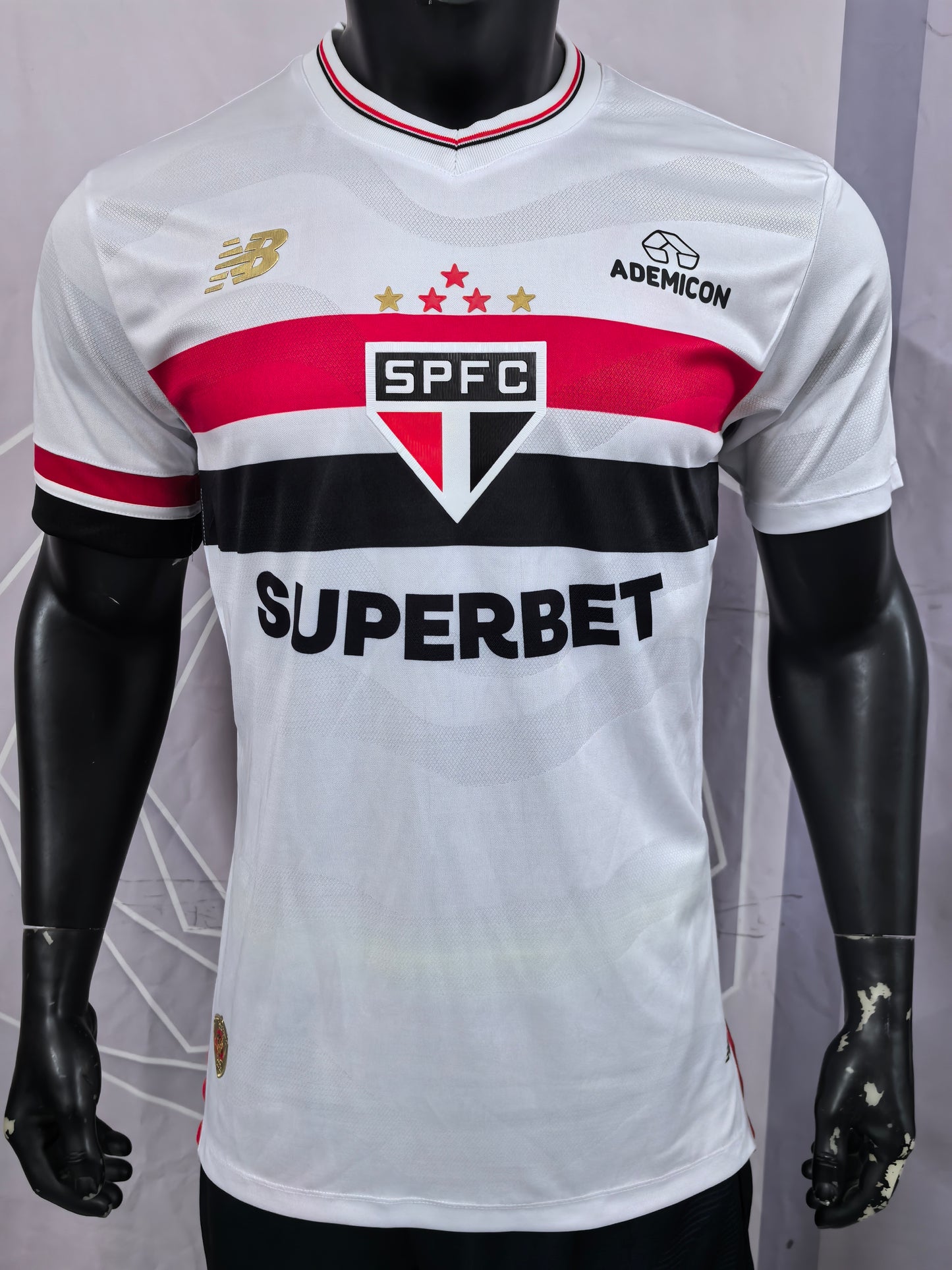 Sao Paulo 25-26 Home Player Version Soccer Jersey