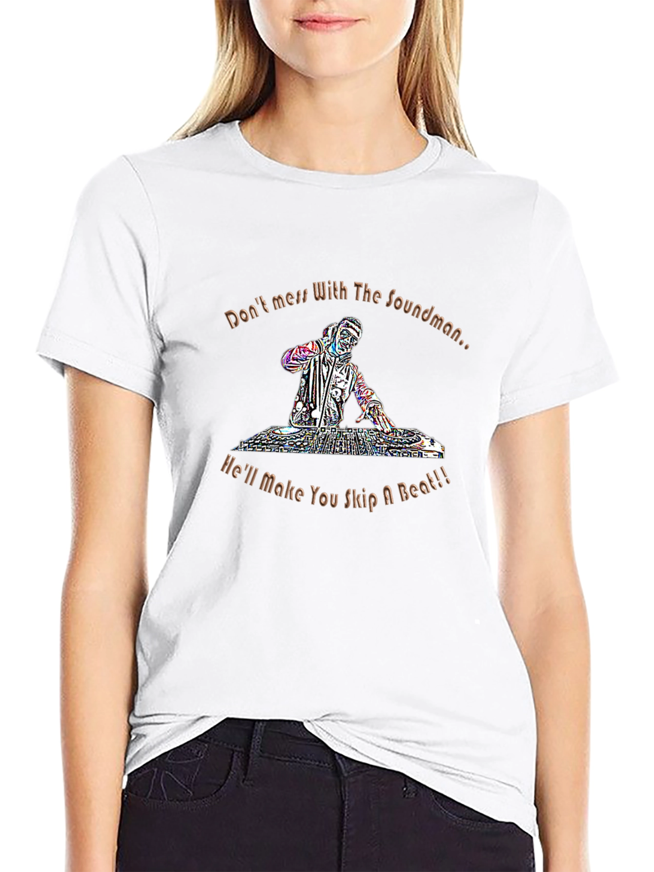 Soundman DJ Graphic Tee - Skip a Beat