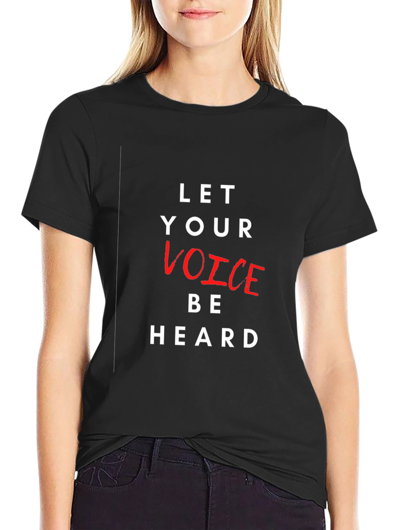 Let Your Voice Be Heard Graphic Tee