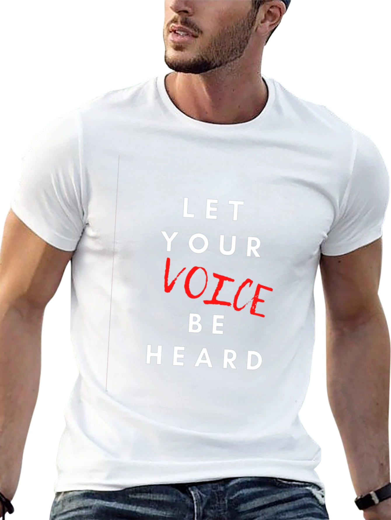 Let Your Voice Be Heard Graphic Tee