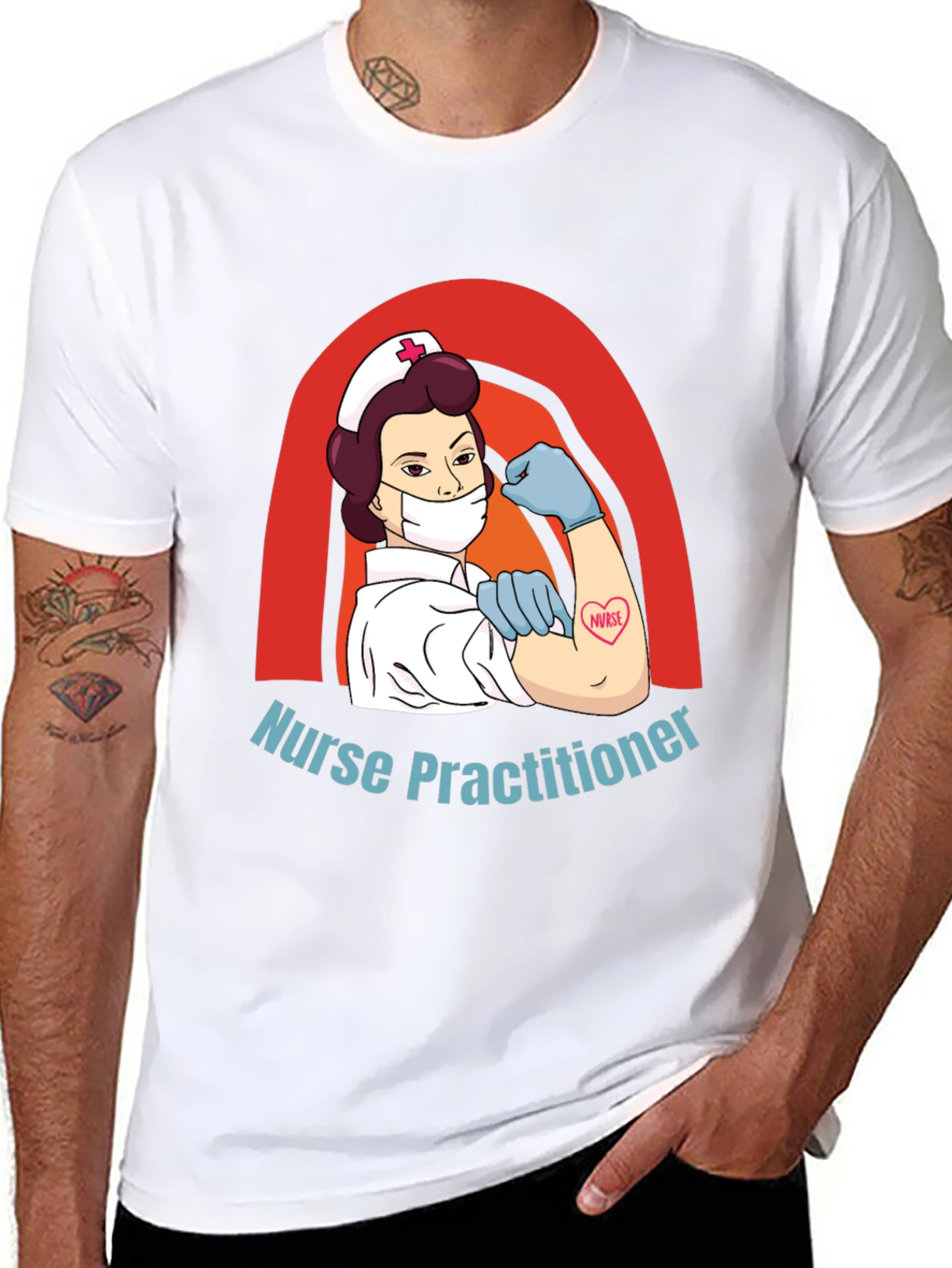 Nurse Practitioner T-Shirt - Strong Women Design