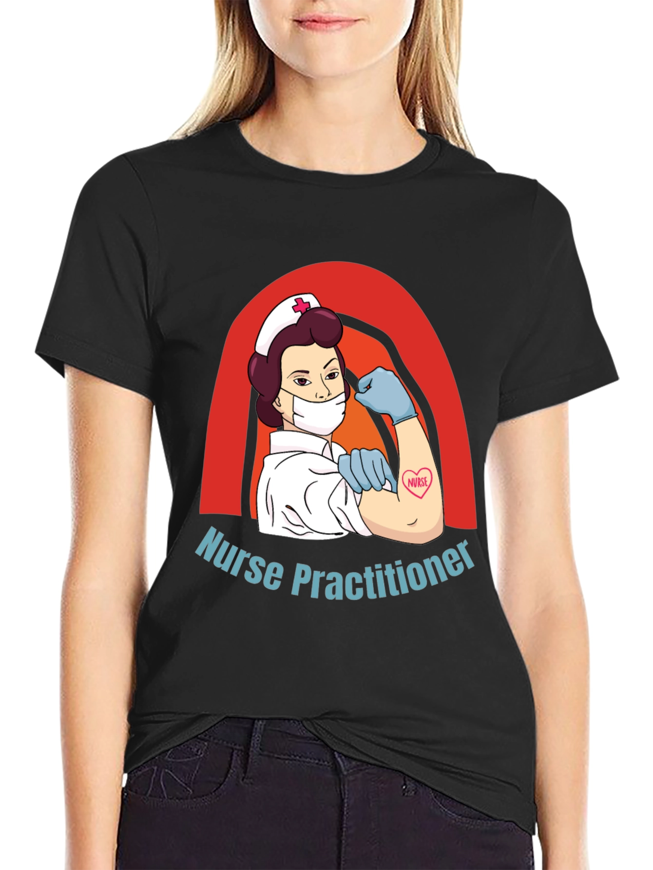 Nurse Practitioner T-Shirt - Strong Women Design