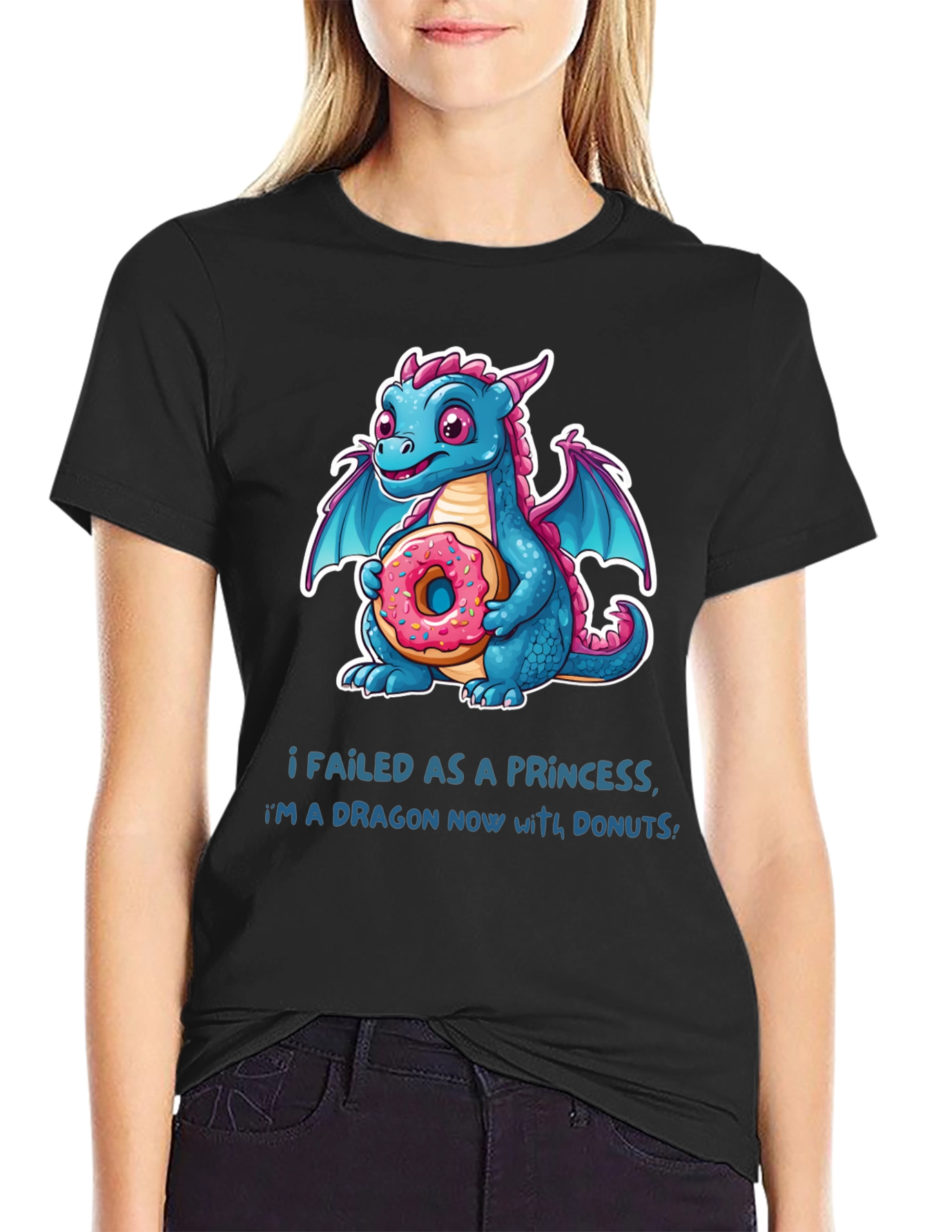 Dragon Princess Donut T-Shirt