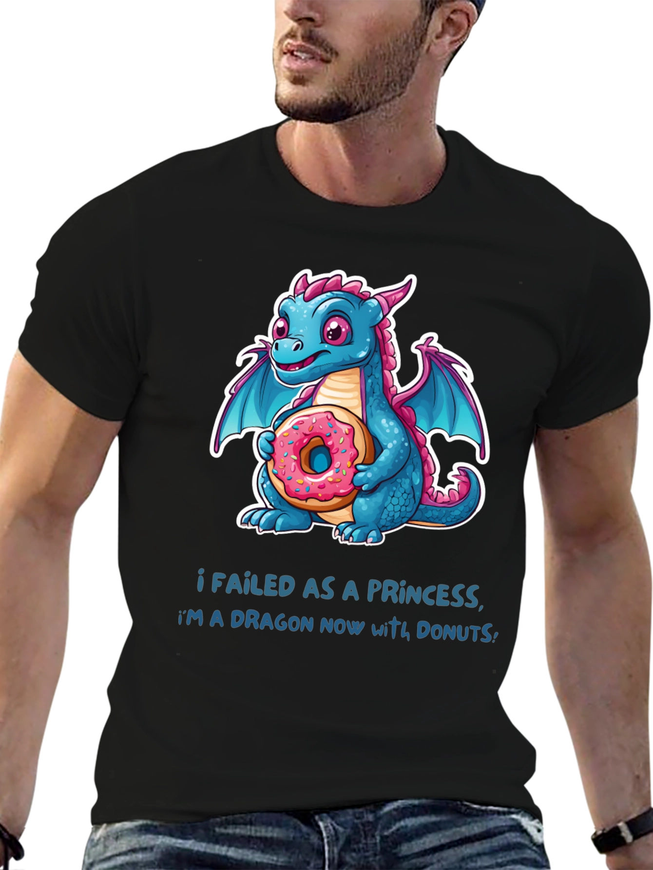 Dragon Princess Donut T-Shirt