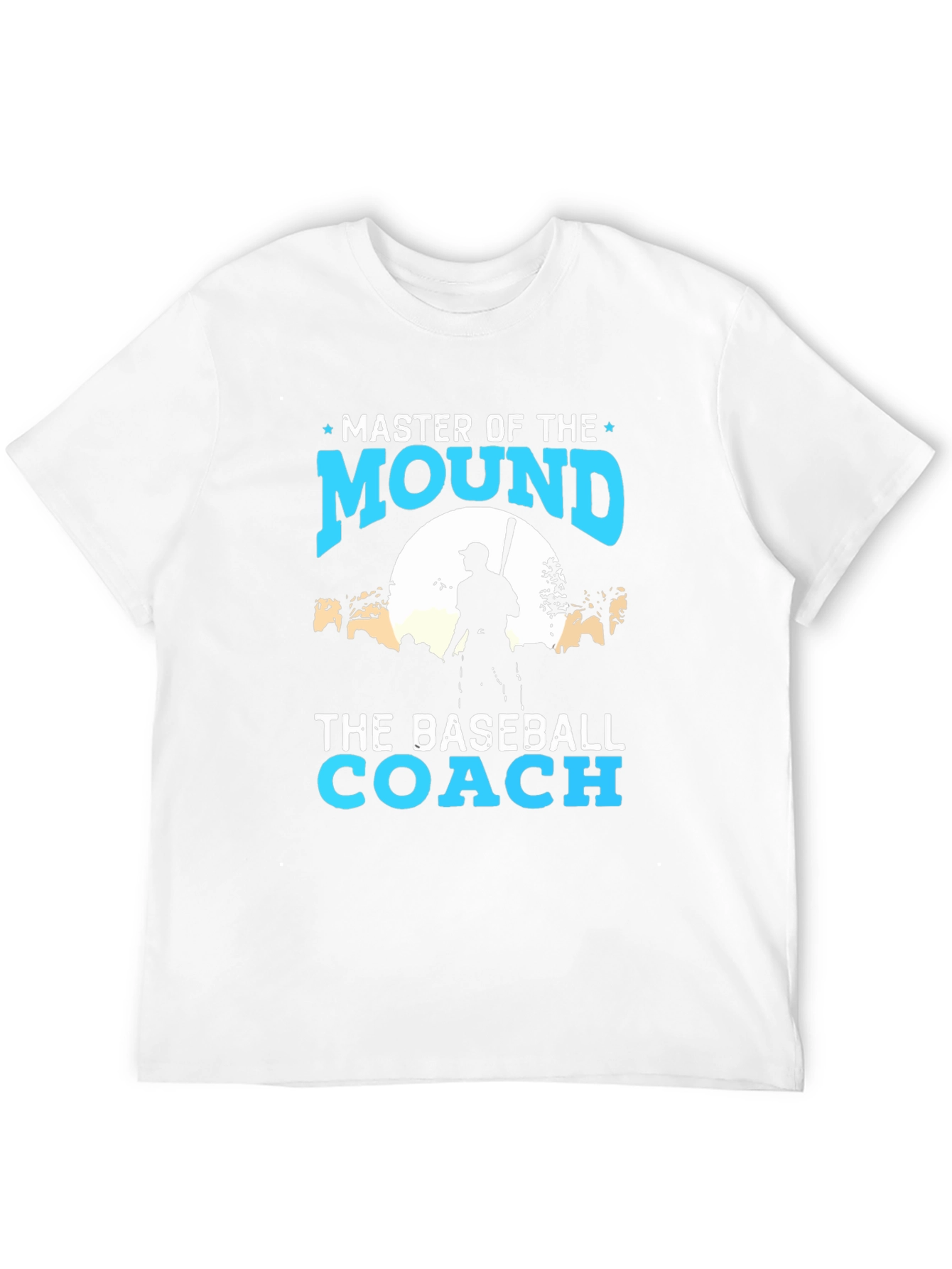 Master of the Mound Baseball Coach T-Shirt