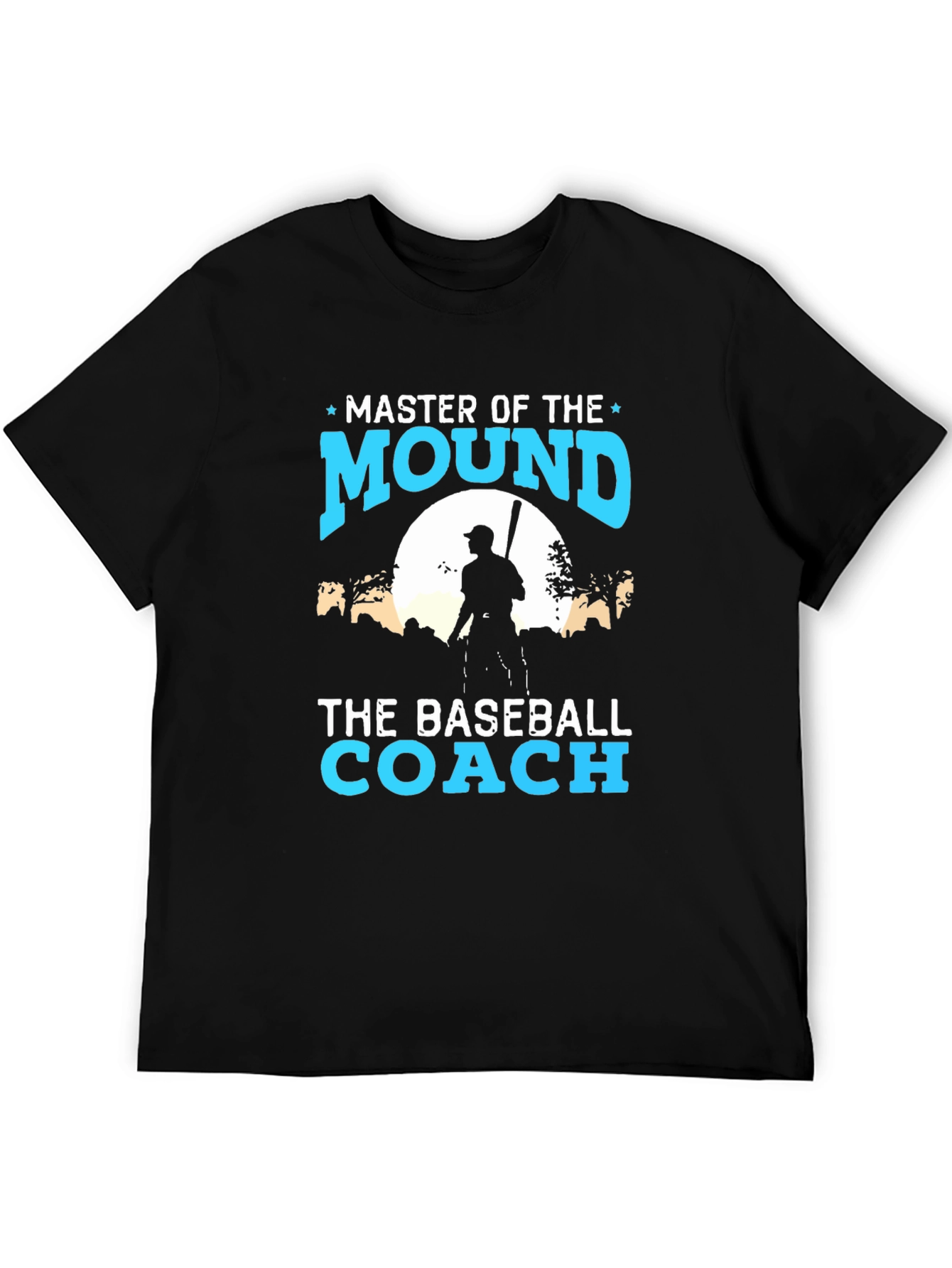 Master of the Mound Baseball Coach T-Shirt