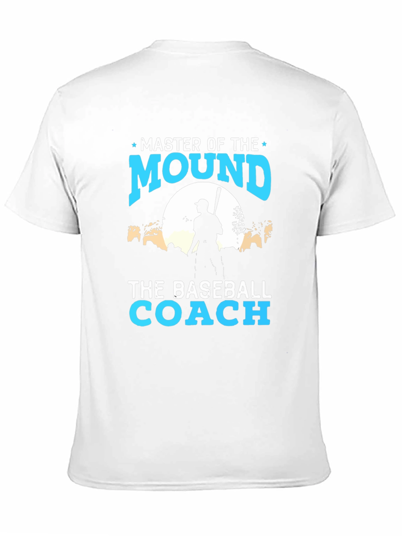 Master of the Mound Baseball Coach T-Shirt
