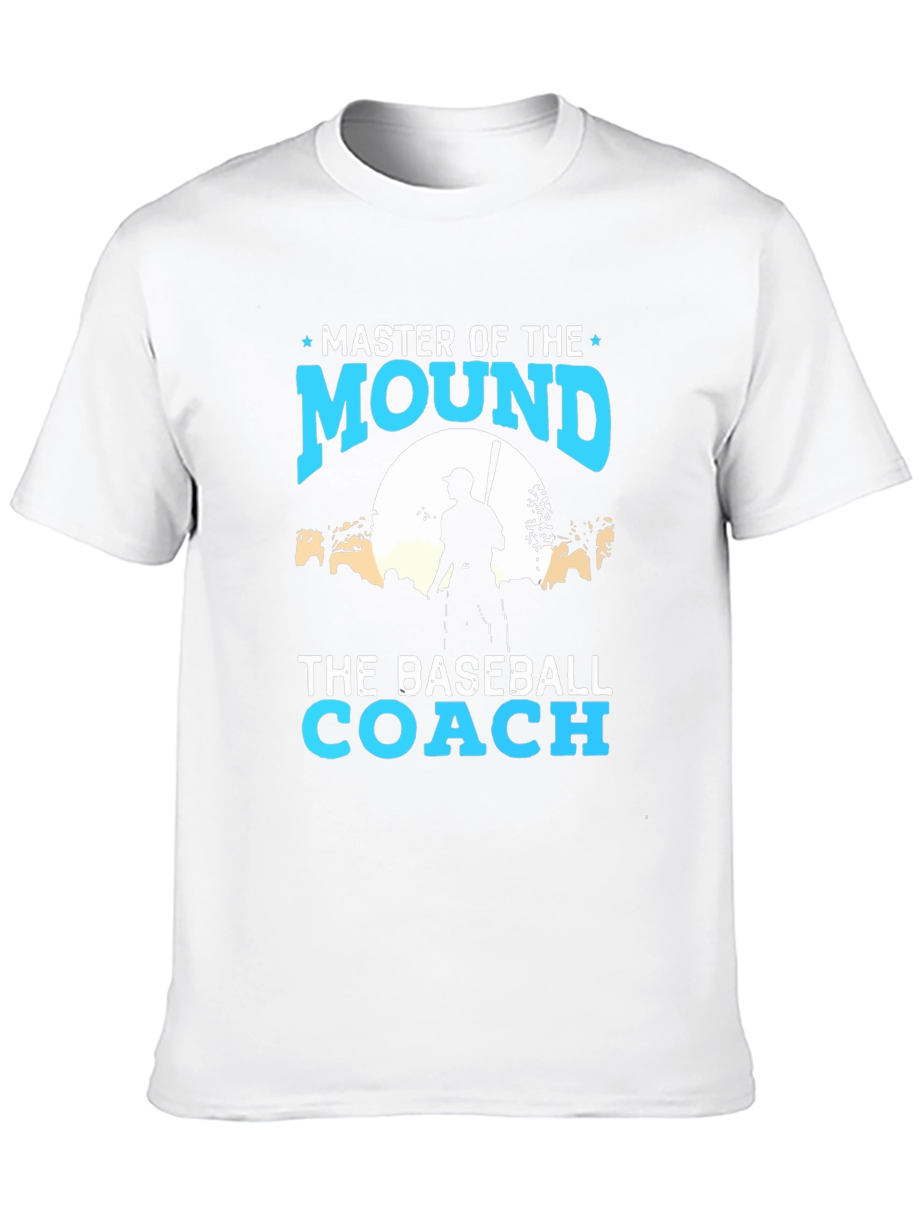 Master of the Mound Baseball Coach T-Shirt