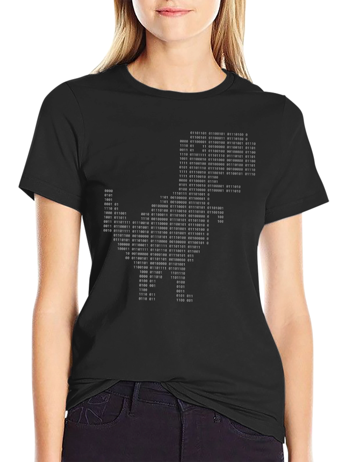 Binary Code Texas T-Shirt - Geek Chic