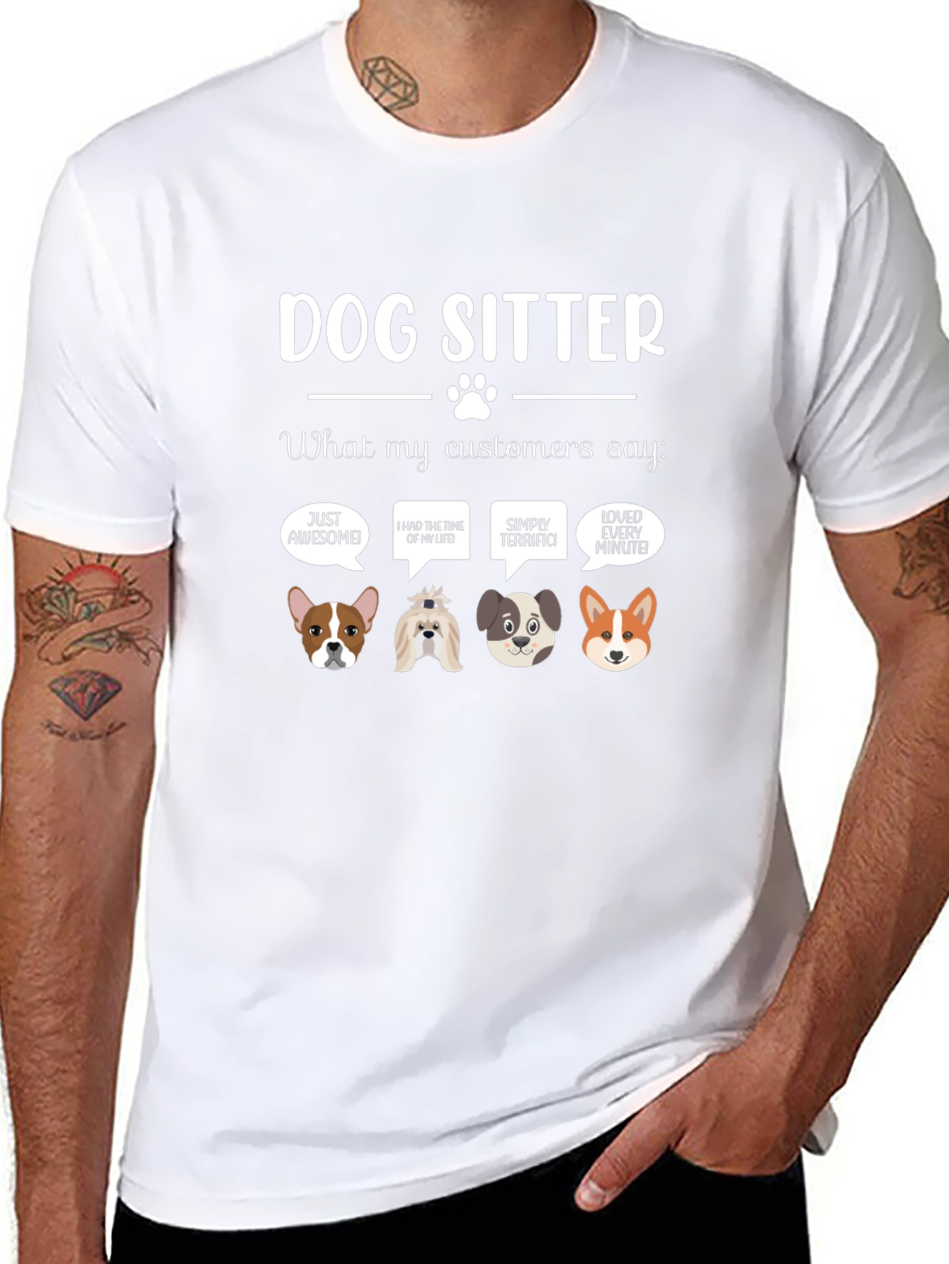 Dog Sitter T-Shirt - What My Customers Say