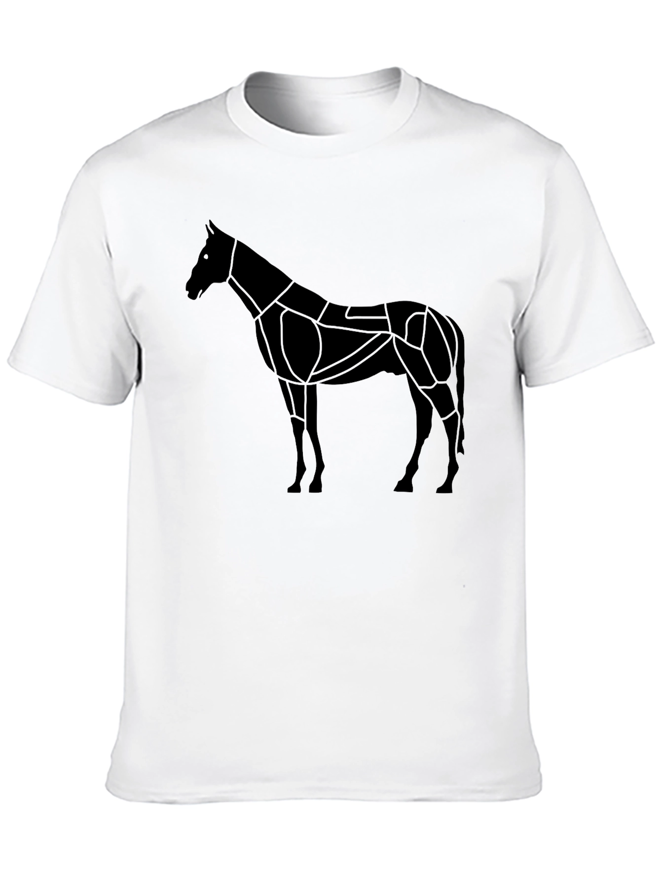 Geometric Horse Graphic Tee