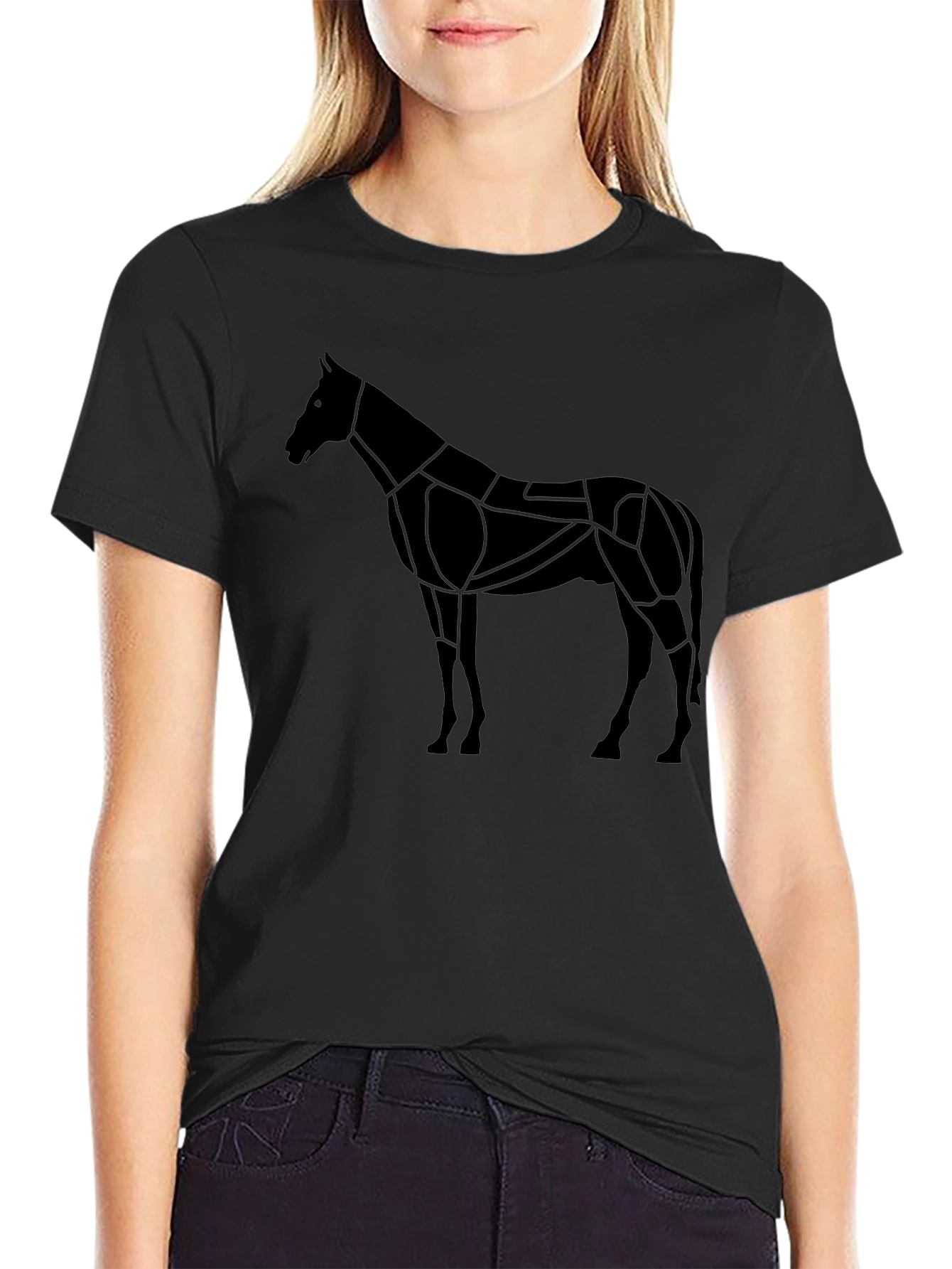 Geometric Horse Graphic Tee