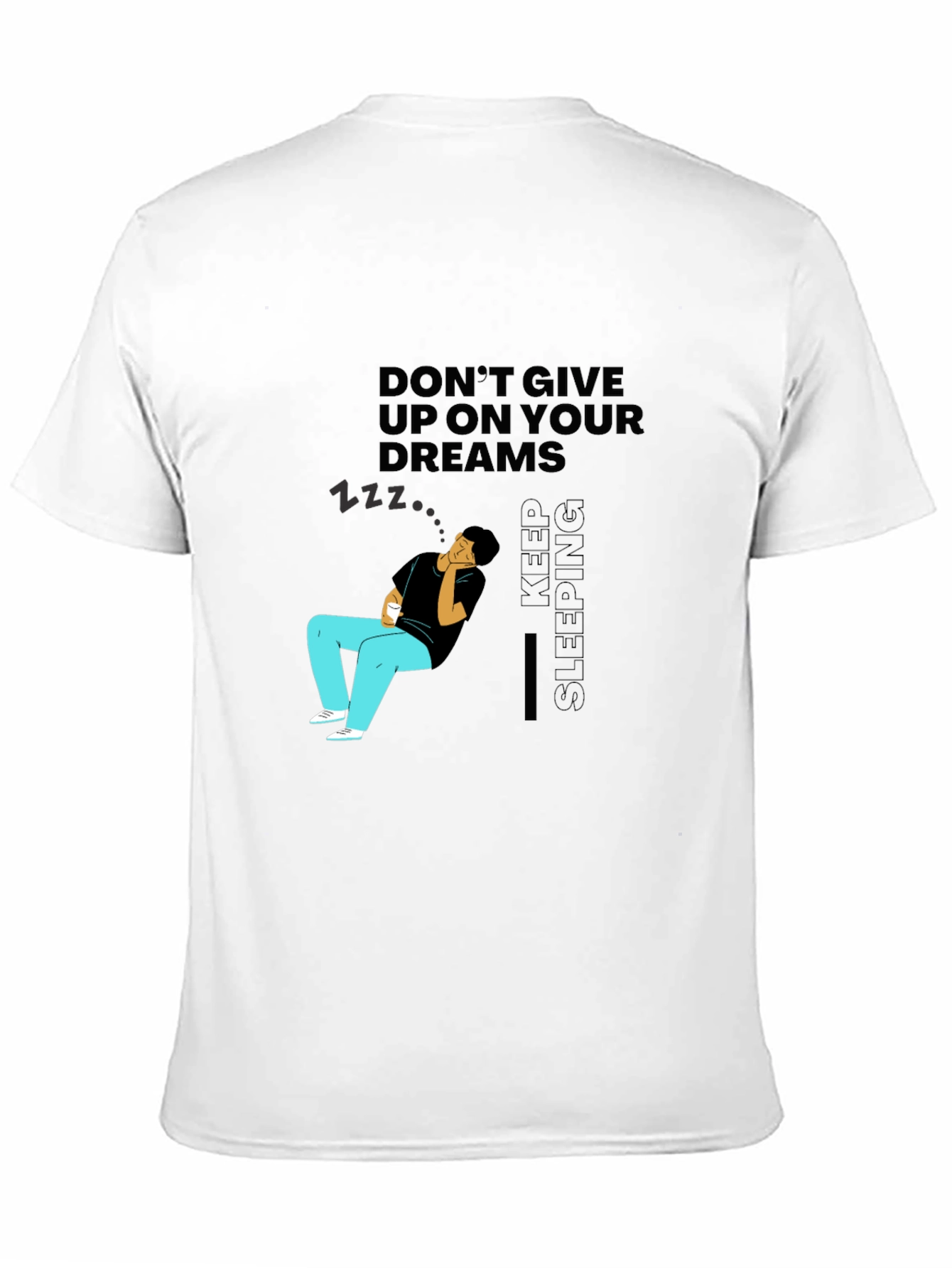 Dreamer Graphic Tee - Keep Sleeping