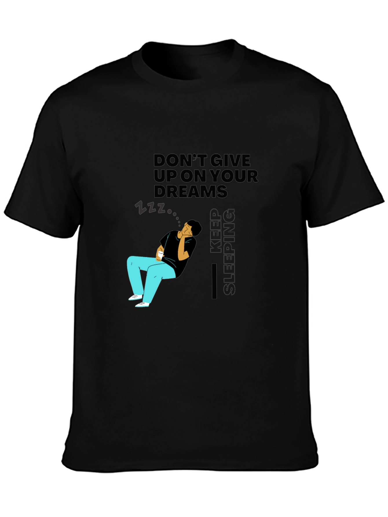Dreamer Graphic Tee - Keep Sleeping