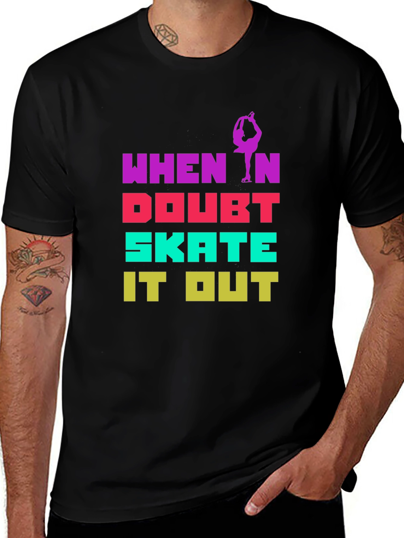 When in Doubt Skate It Out T-Shirt