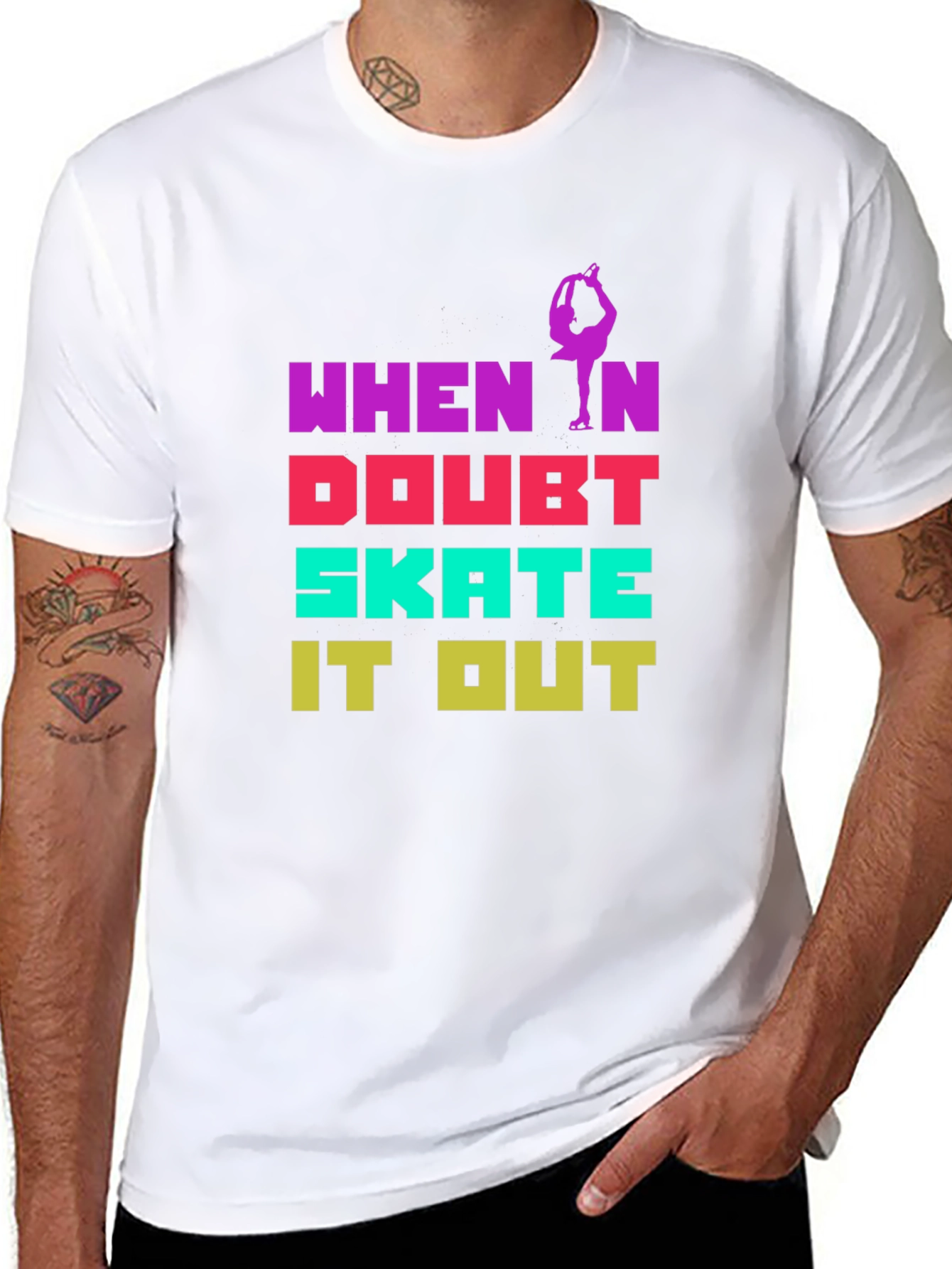 When in Doubt Skate It Out T-Shirt