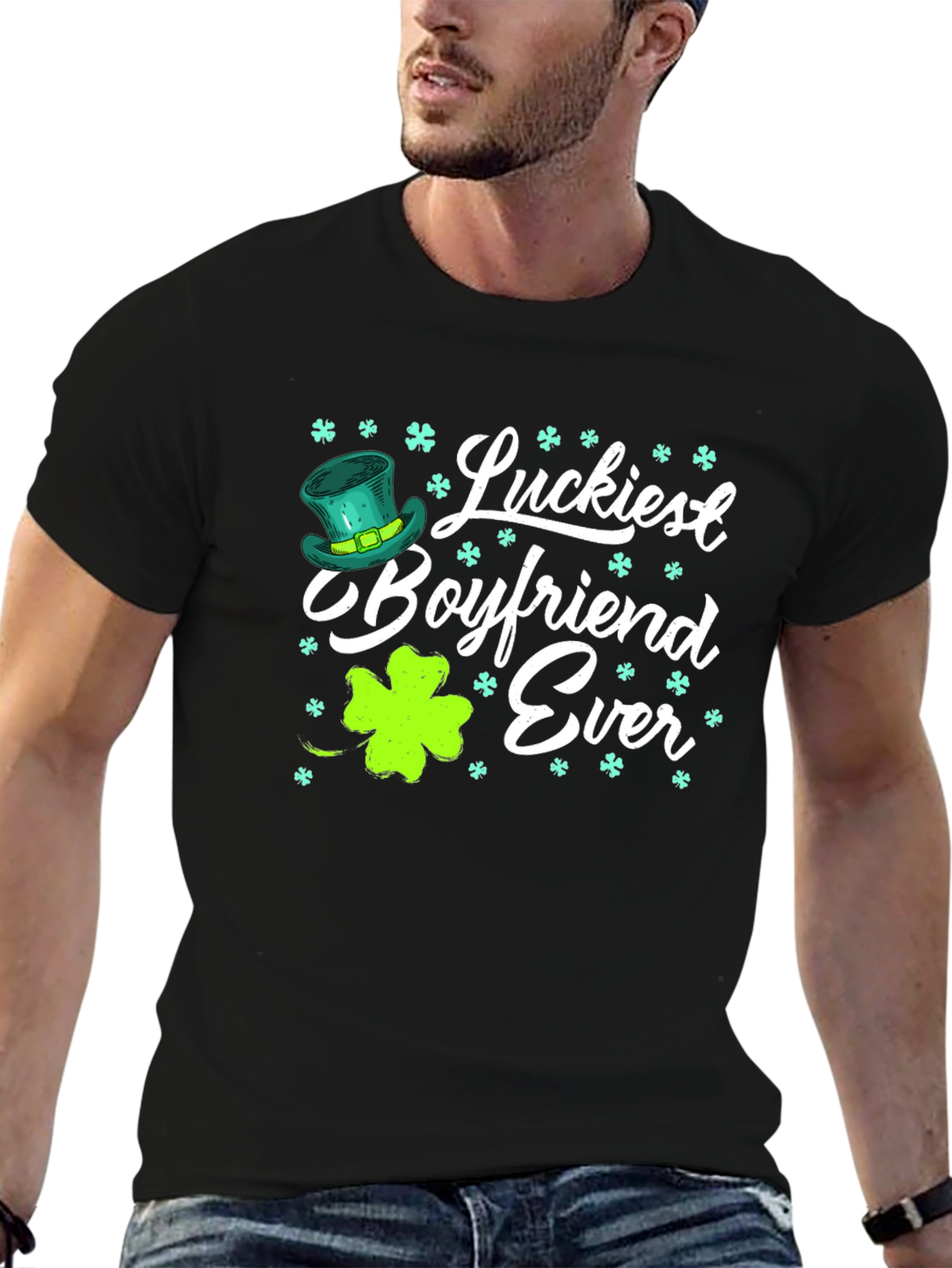 Luckiest Boyfriend Ever St. Patricks Day T-Shirt