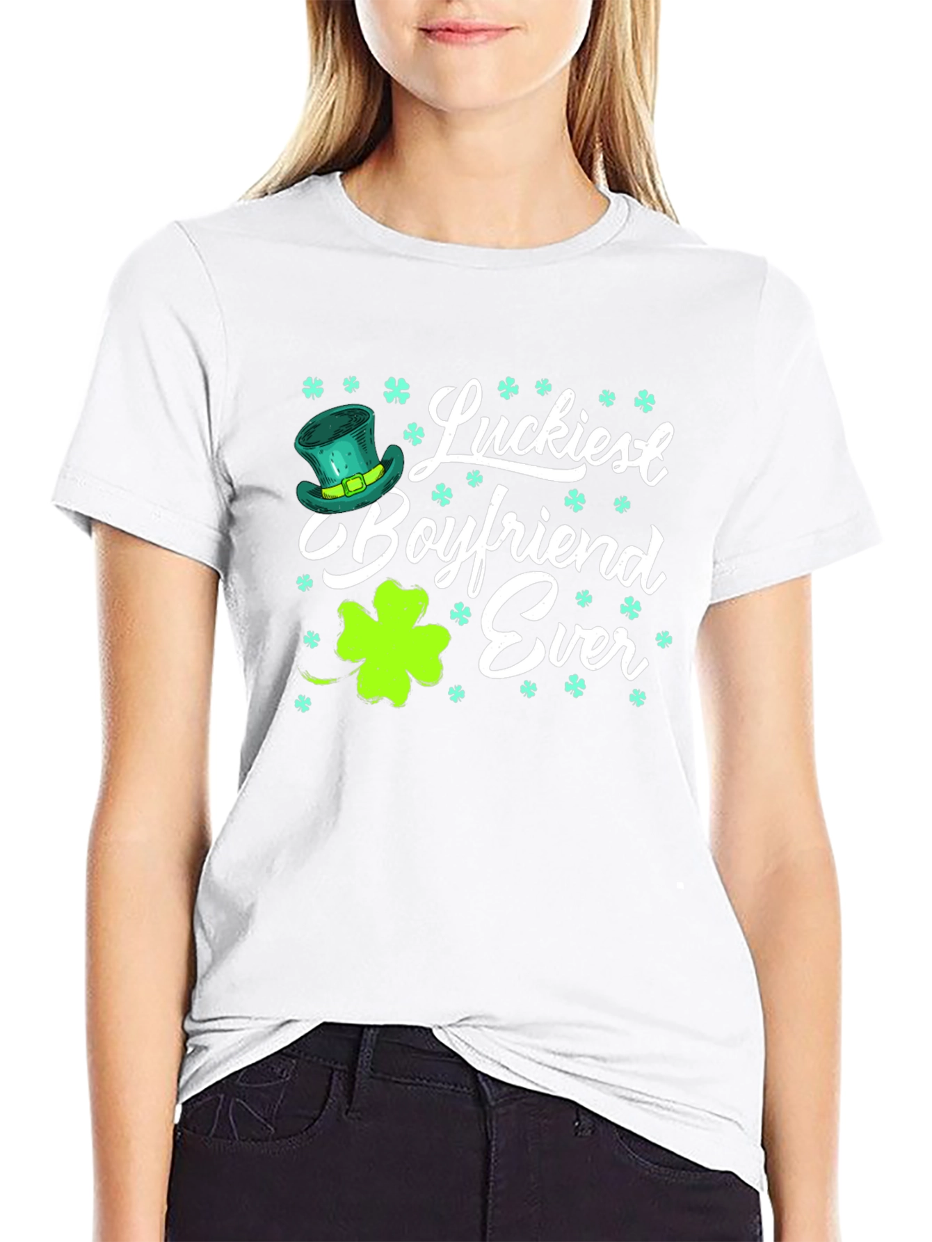 Luckiest Boyfriend Ever St. Patricks Day T-Shirt
