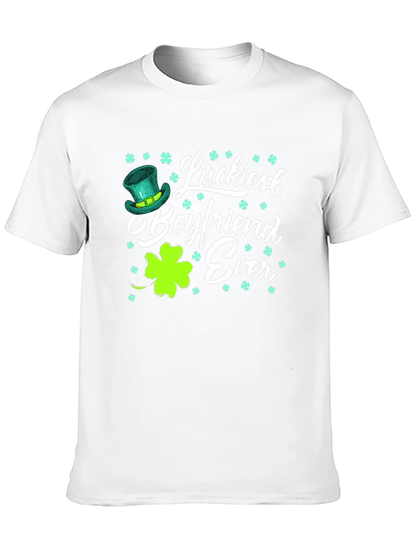 Luckiest Boyfriend Ever St. Patricks Day T-Shirt