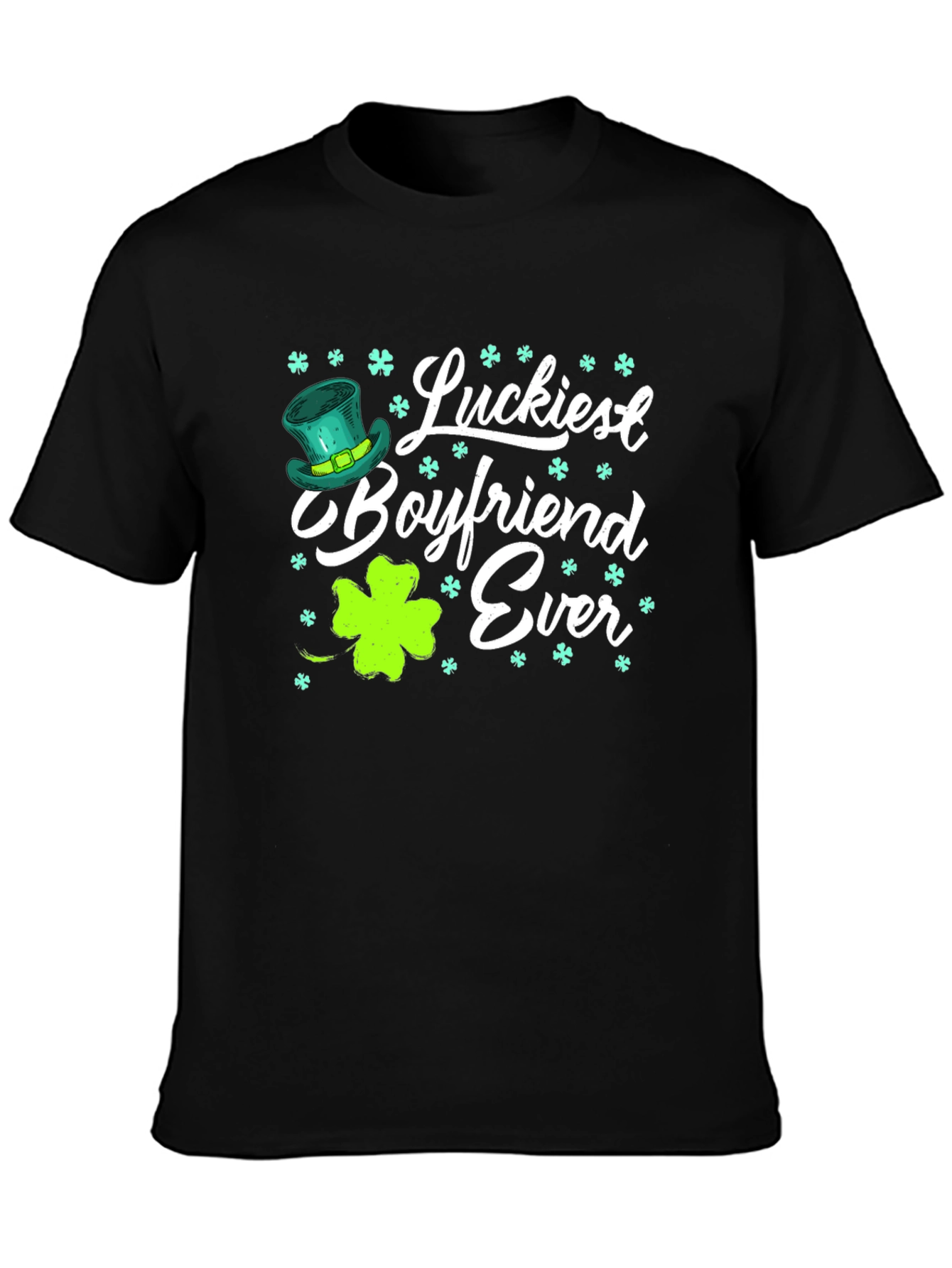 Luckiest Boyfriend Ever St. Patricks Day T-Shirt
