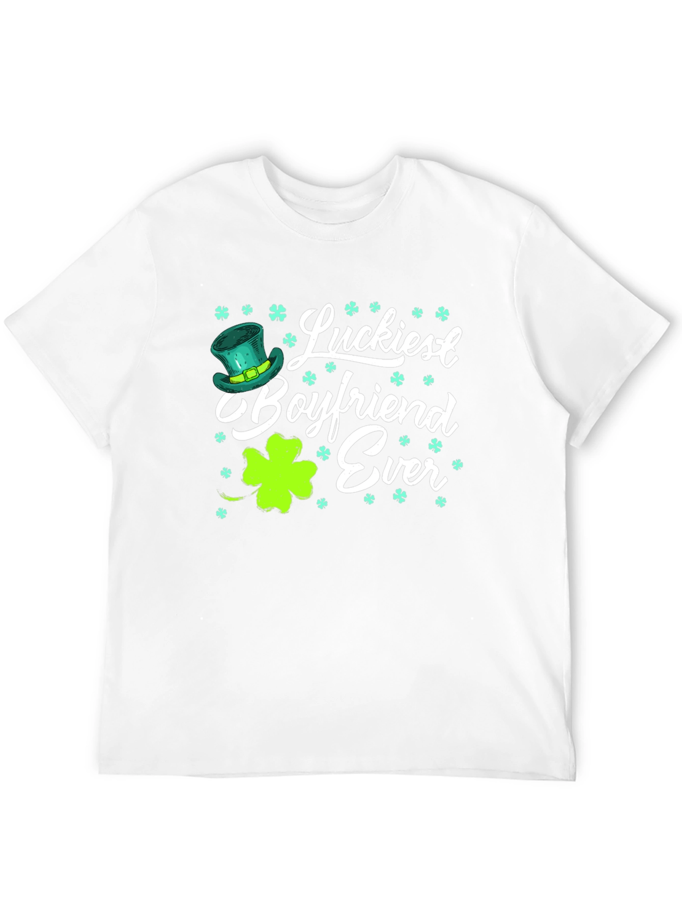 Luckiest Boyfriend Ever St. Patricks Day T-Shirt