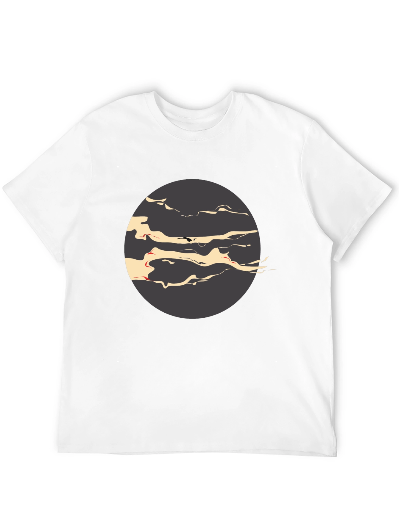 Abstract Circle Graphic Tee