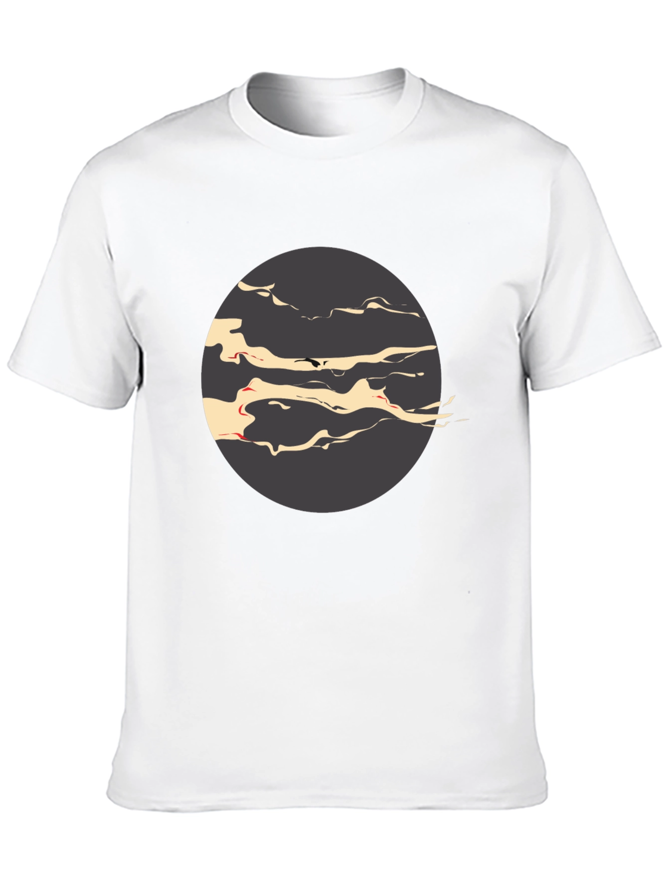 Abstract Circle Graphic Tee
