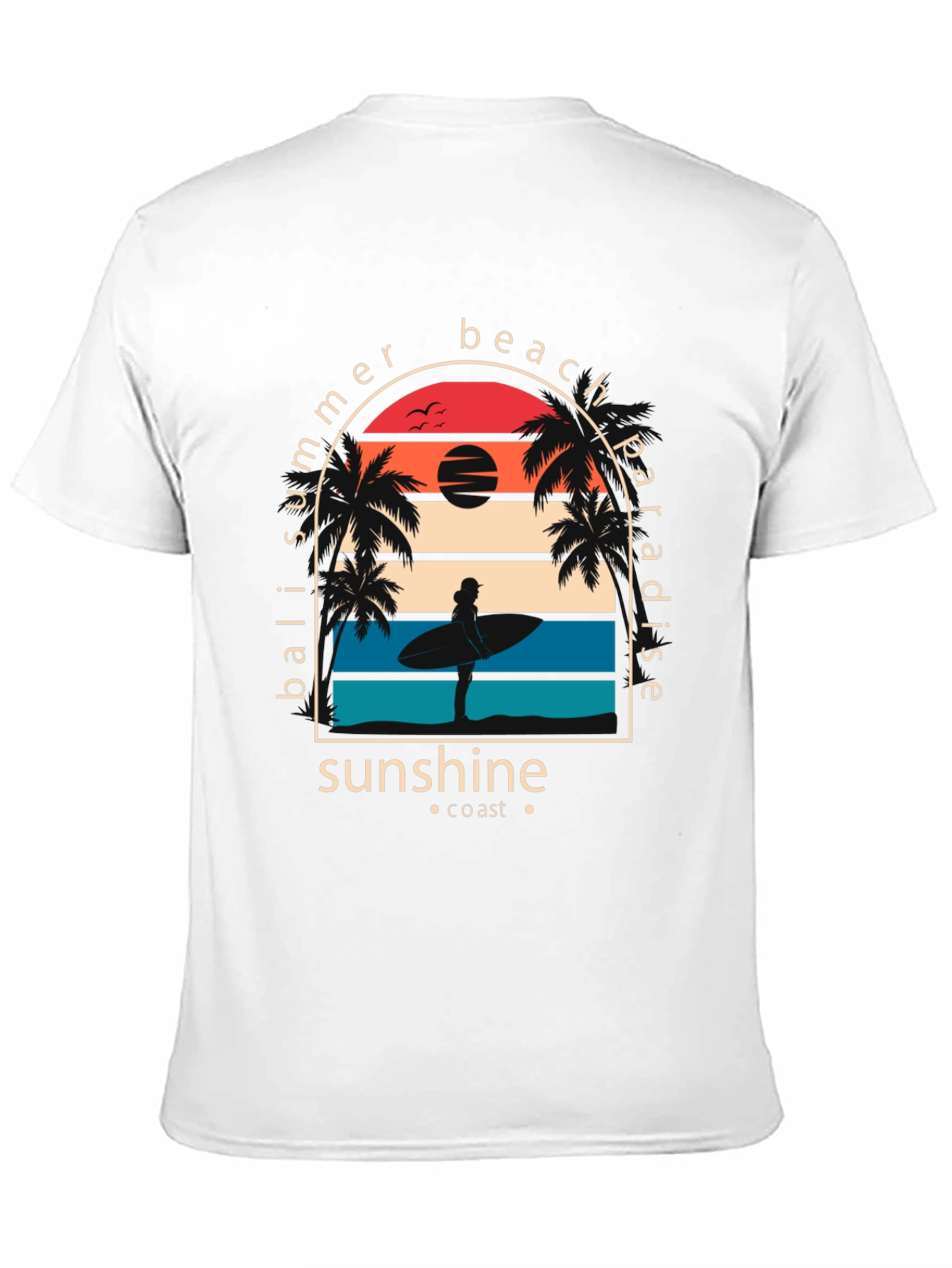 Bali Summer Beach Paradise Graphic Tee