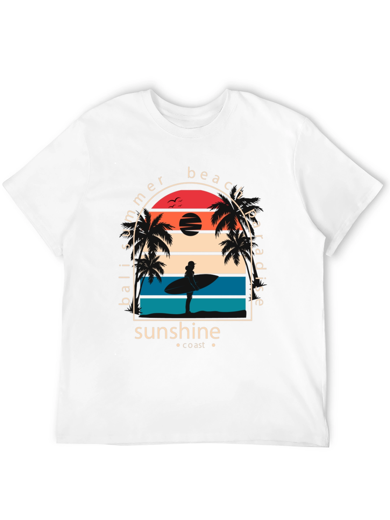 Bali Summer Beach Paradise Graphic Tee