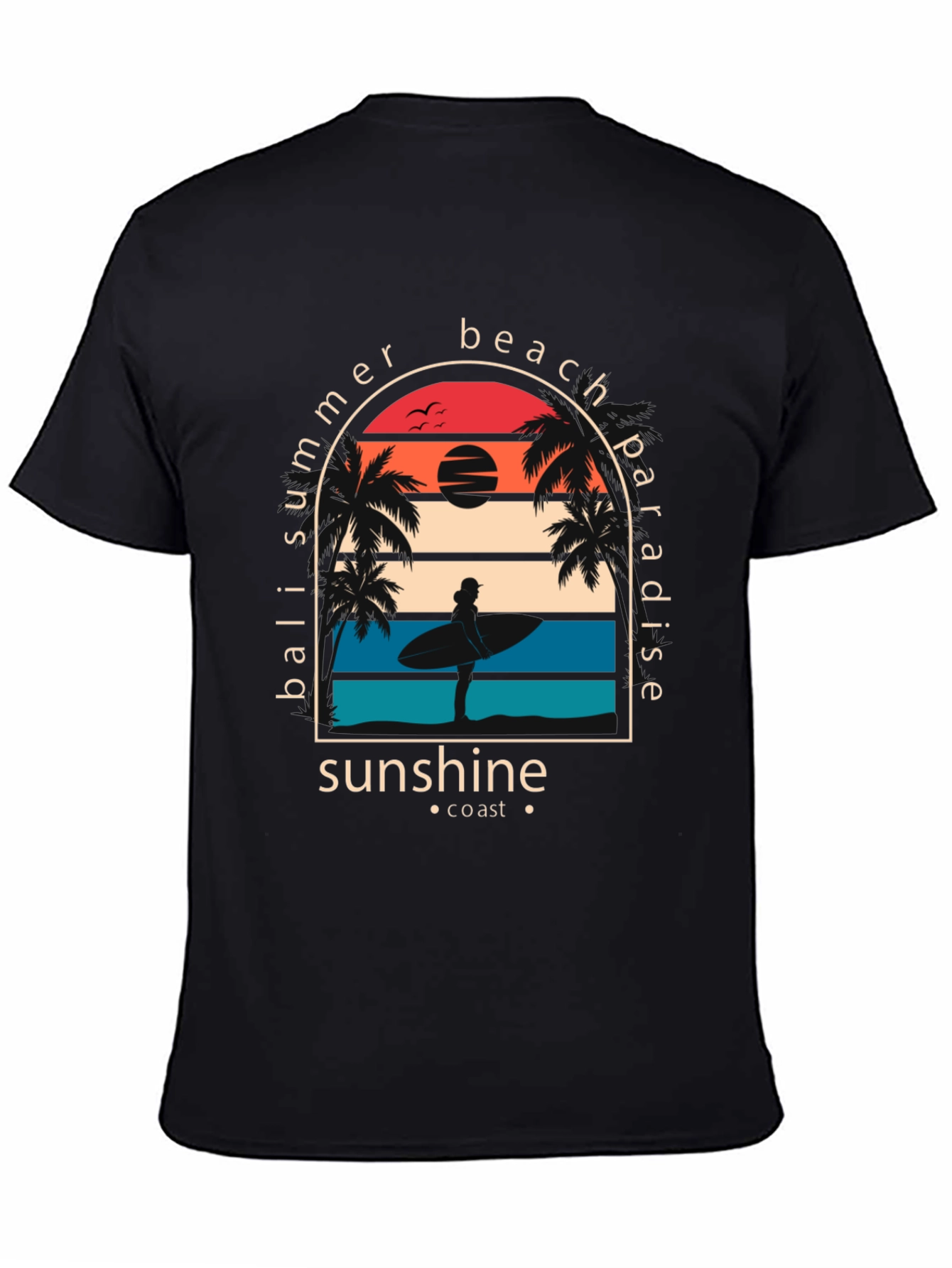 Bali Summer Beach Paradise Graphic Tee