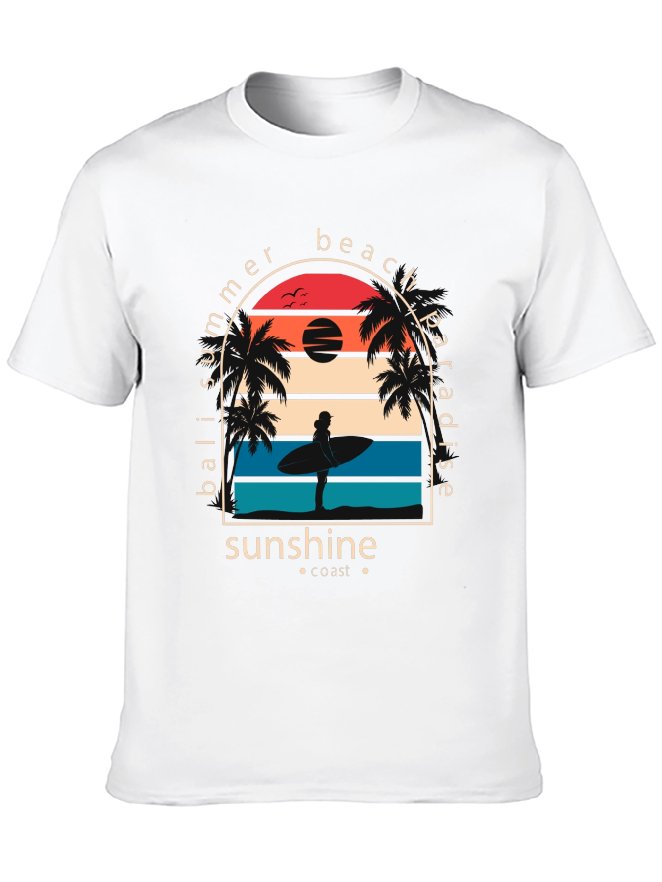 Bali Summer Beach Paradise Graphic Tee